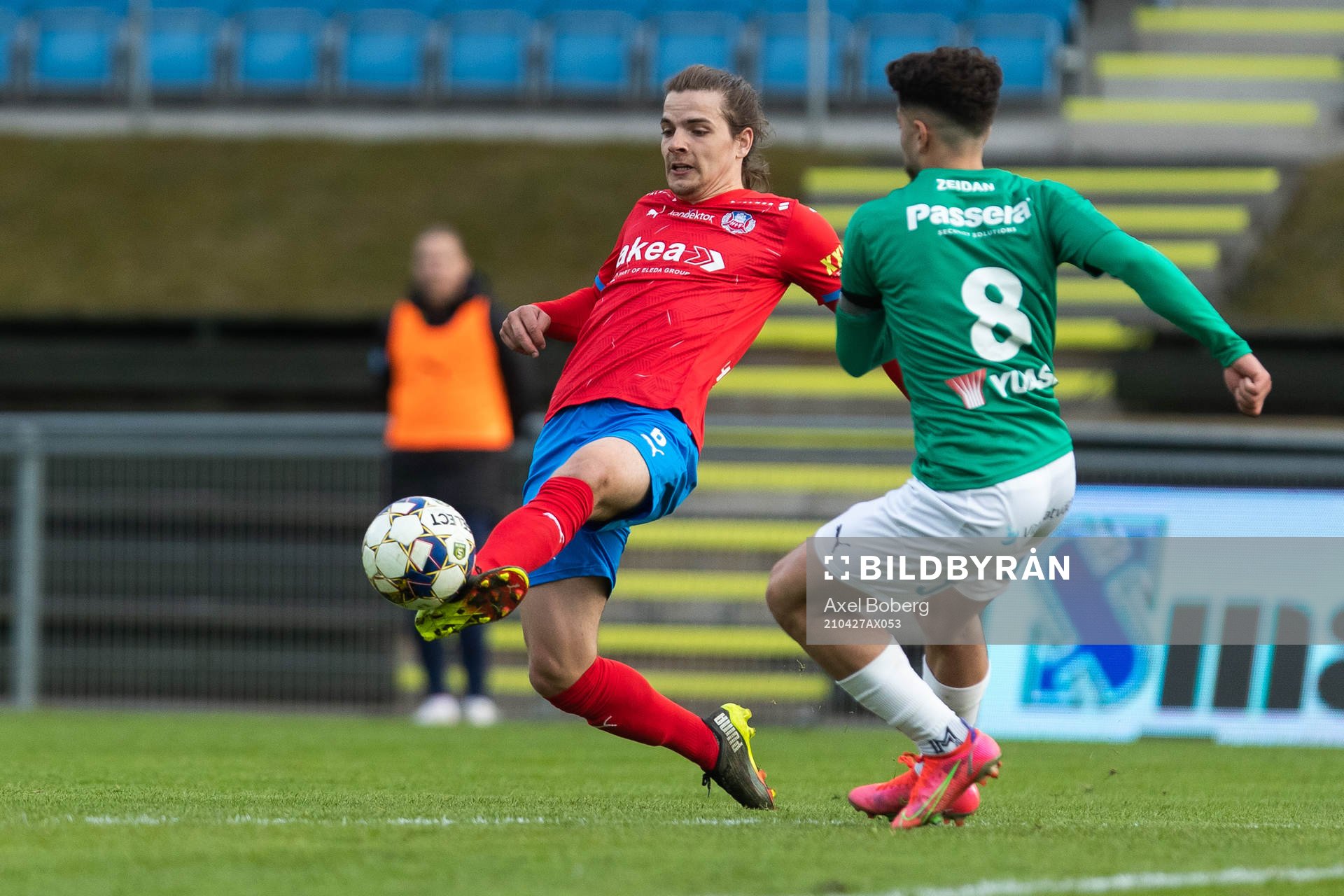 Helsingborgs Andreas Landgren och Jönköpings Moustafa