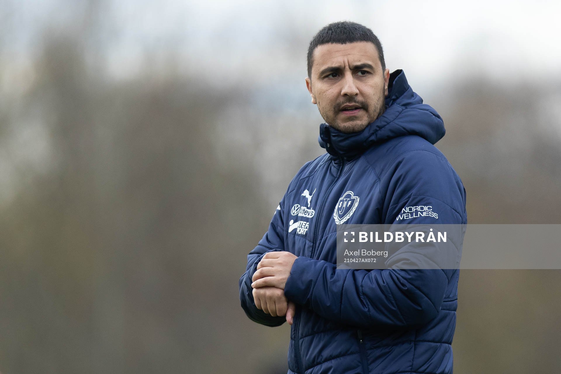 Jönköpings assisterande tränare Mustafa Ismail