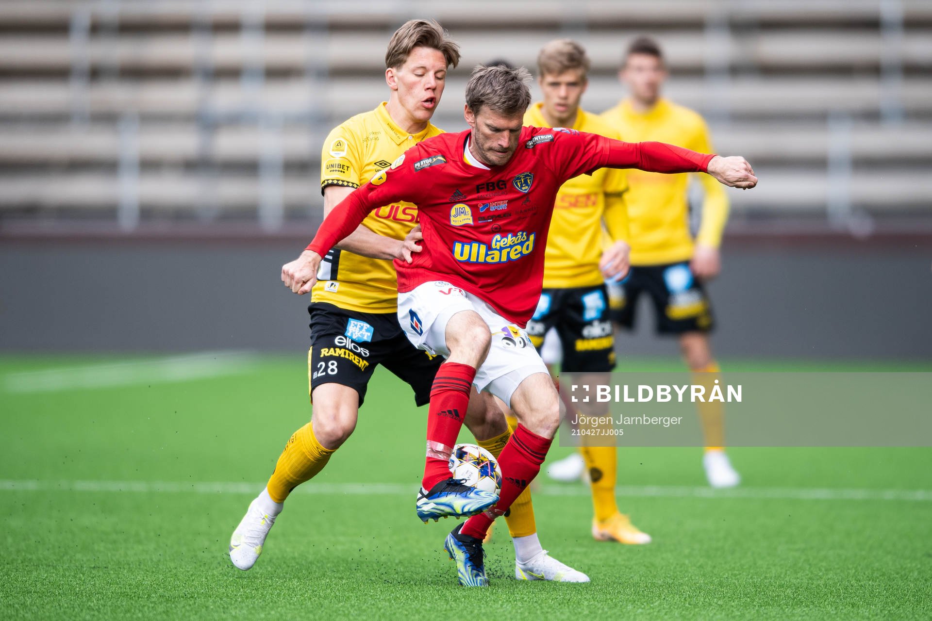 Elfsborgs Noah Söderberg och Falkenbergs Karl Söderström