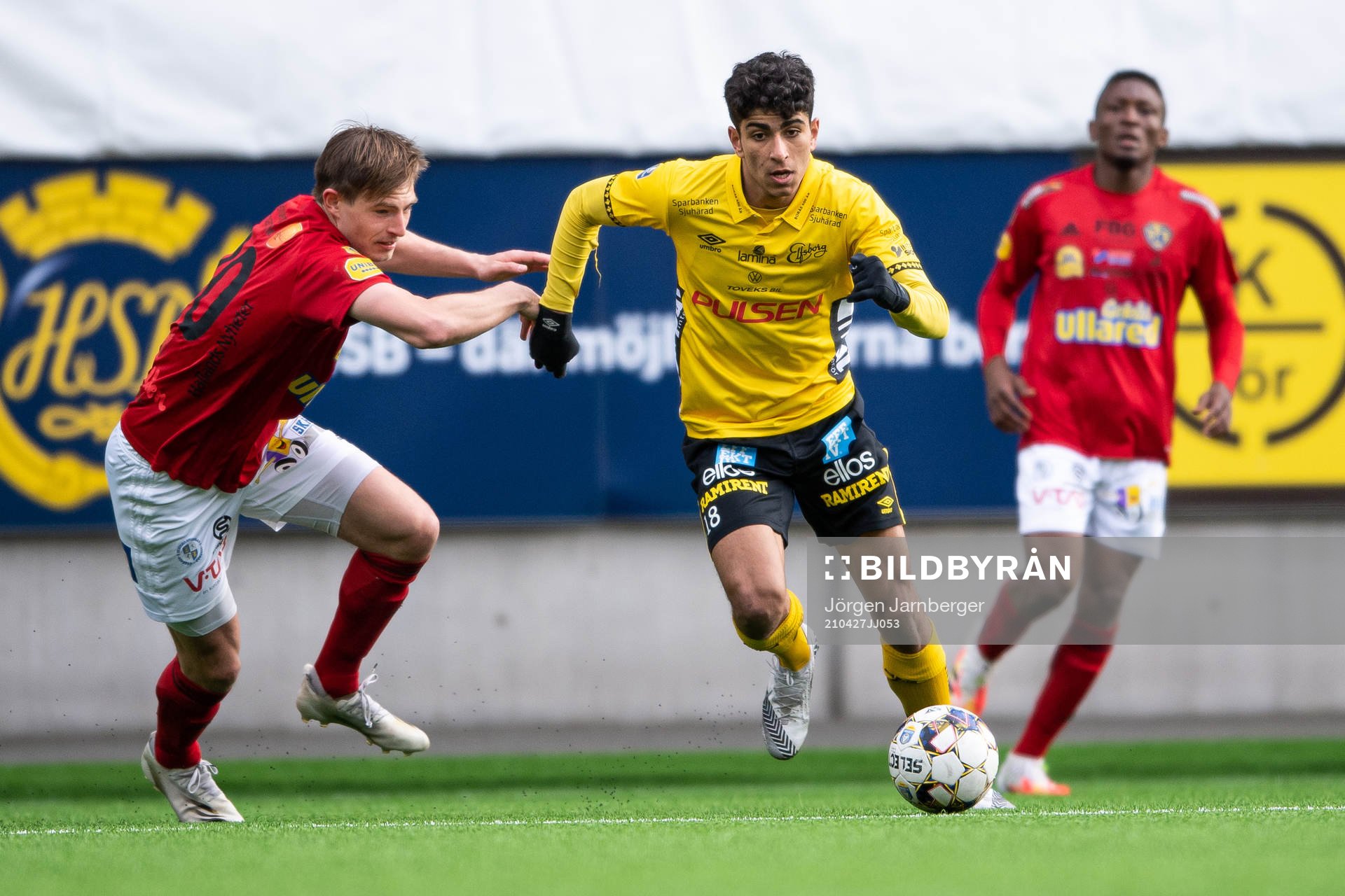 Falkenbergs Linus Dahl och Elfsborgs Ahmed Qasem