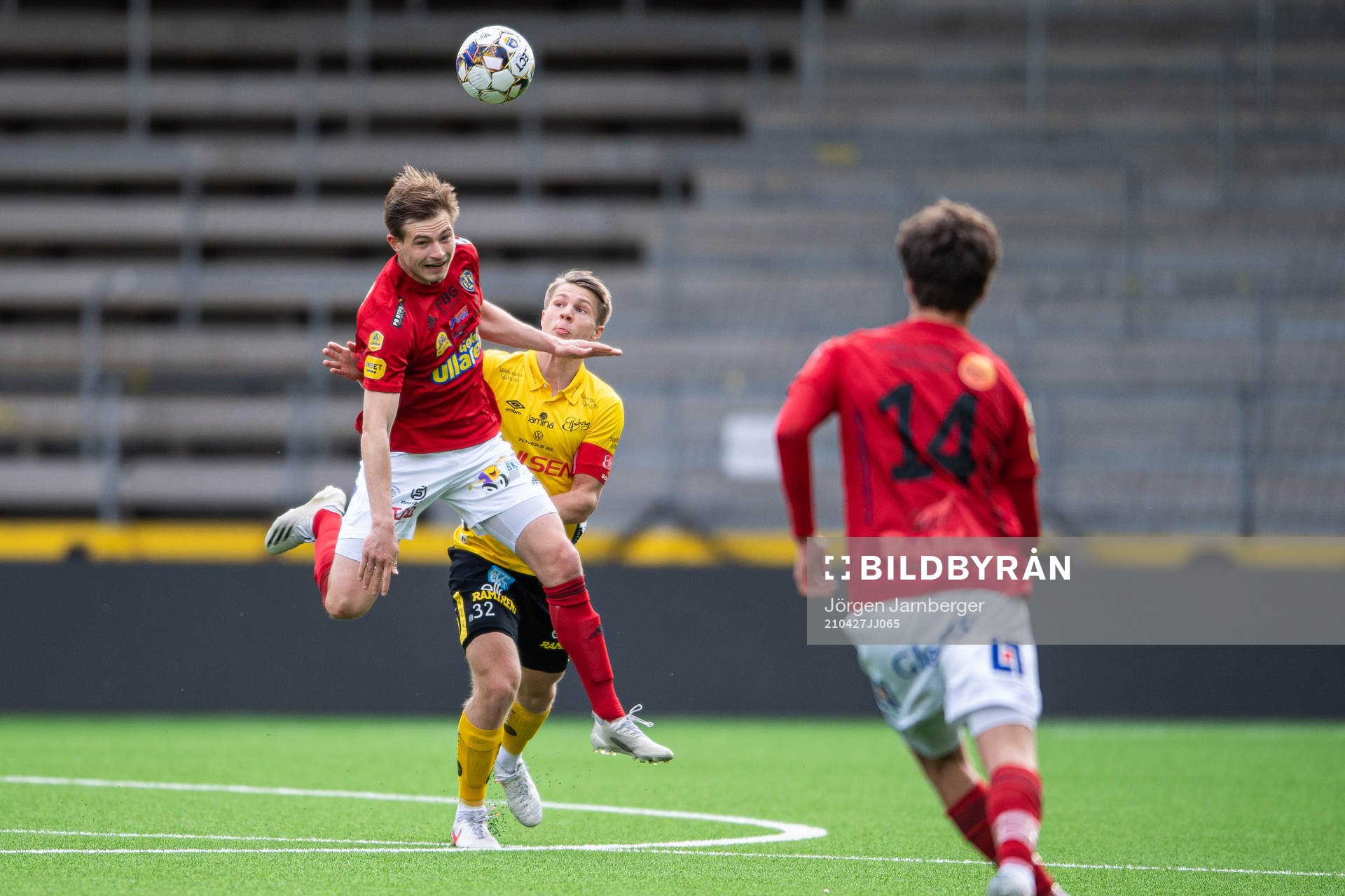 Falkenbergs Linus Dahl och Elfsborgs Gustav Broman