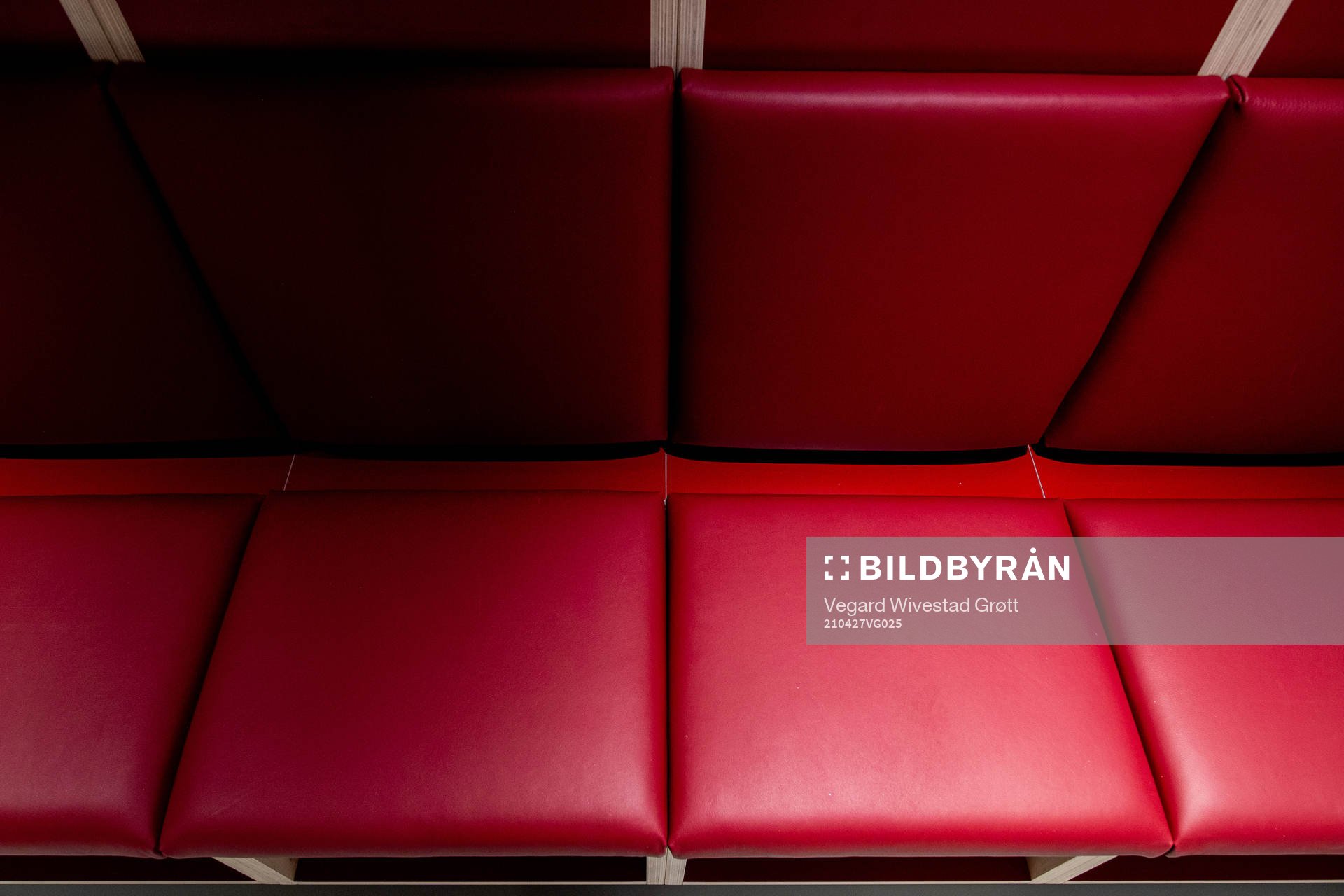 General interior view of the referee dressing room at