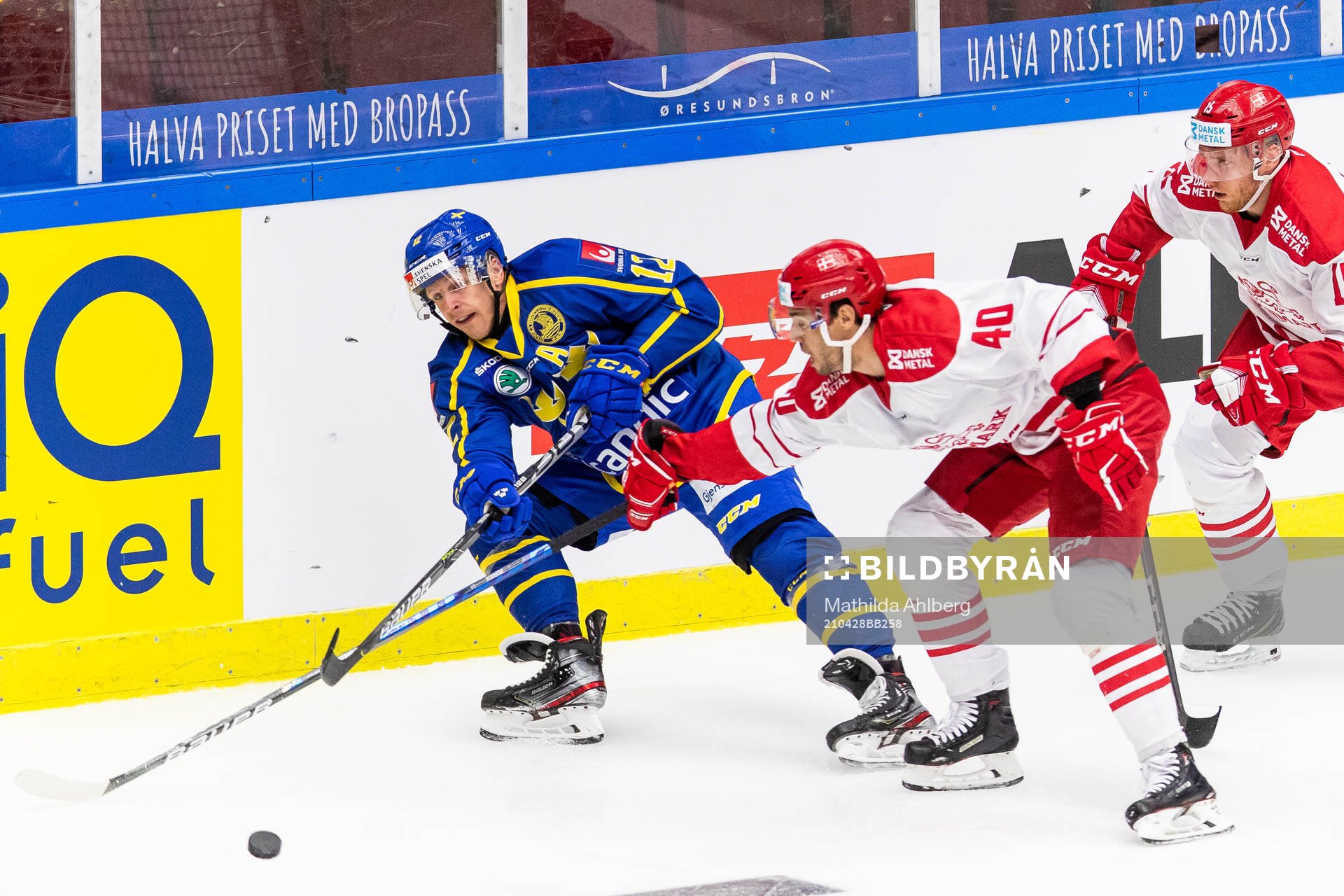 Sveriges Max Friberg och Danmarks Jesper Jensen