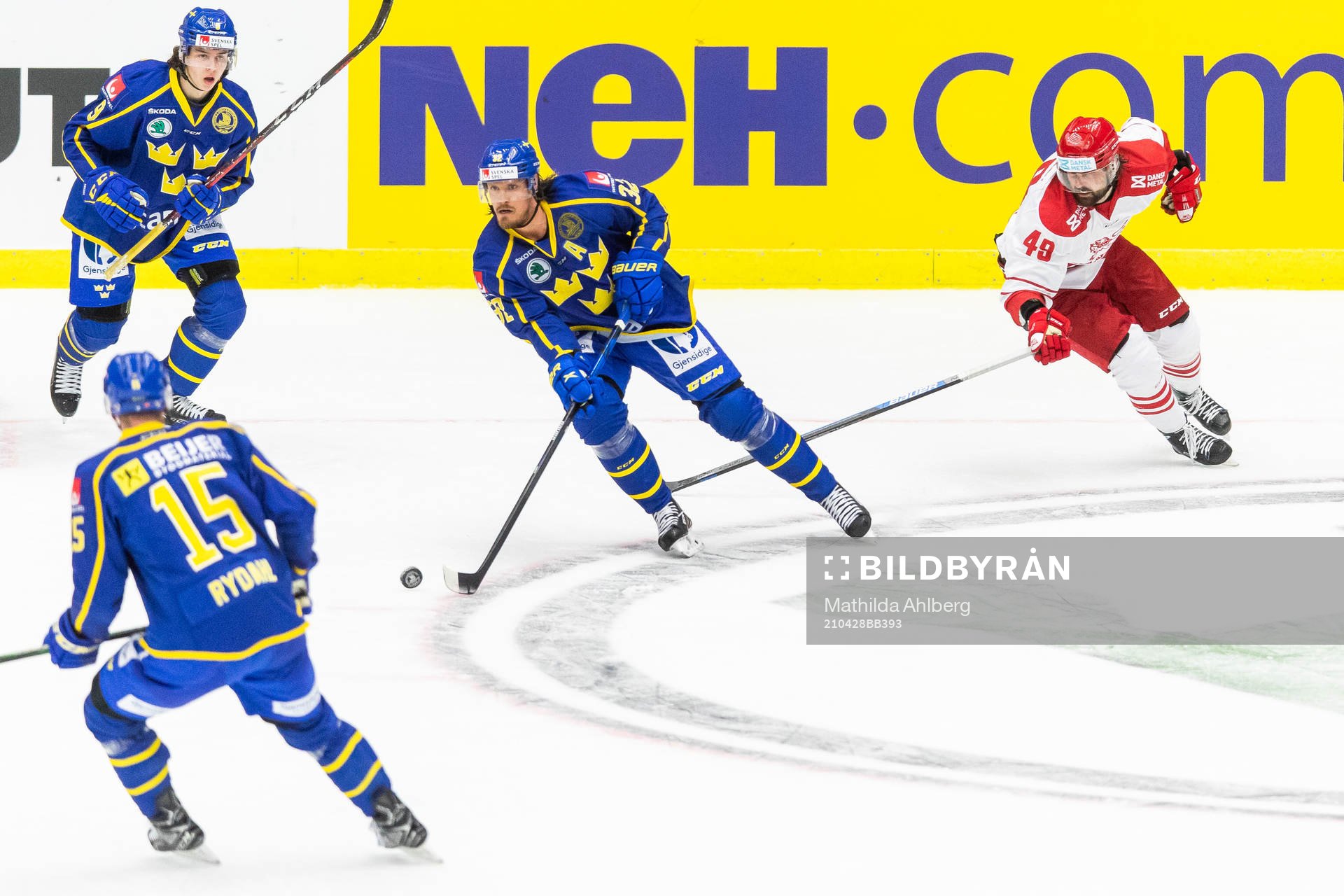 Sveriges Magnus Nygren och Danmarks Nicholas B. Jensen