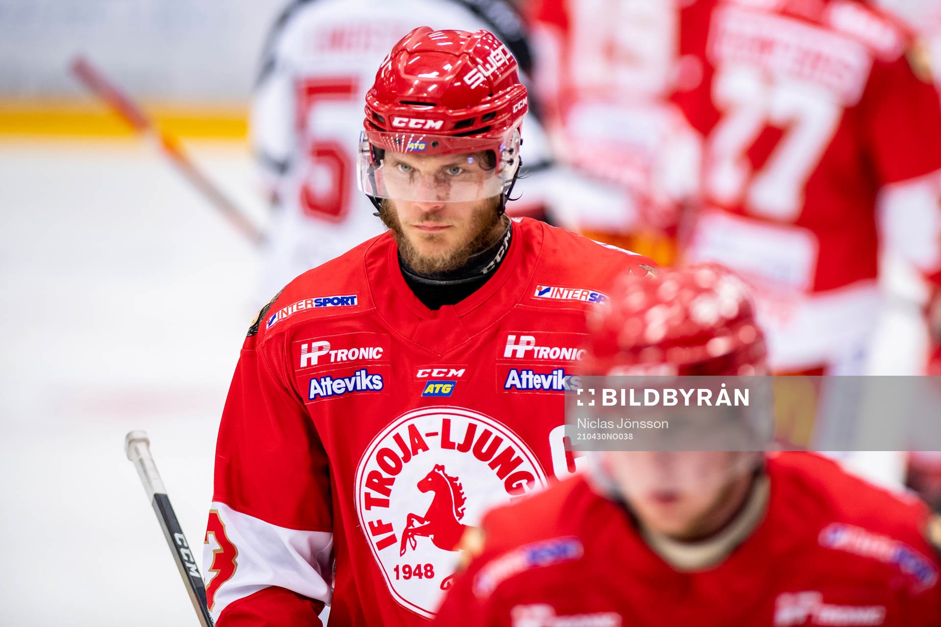 Troja/Ljungbys Daniel Karlsson Thörnros deppar