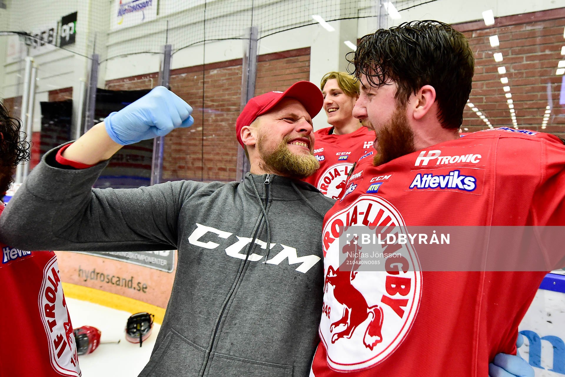 Troja/Ljungbys materialare Marcus Andersson och Victor