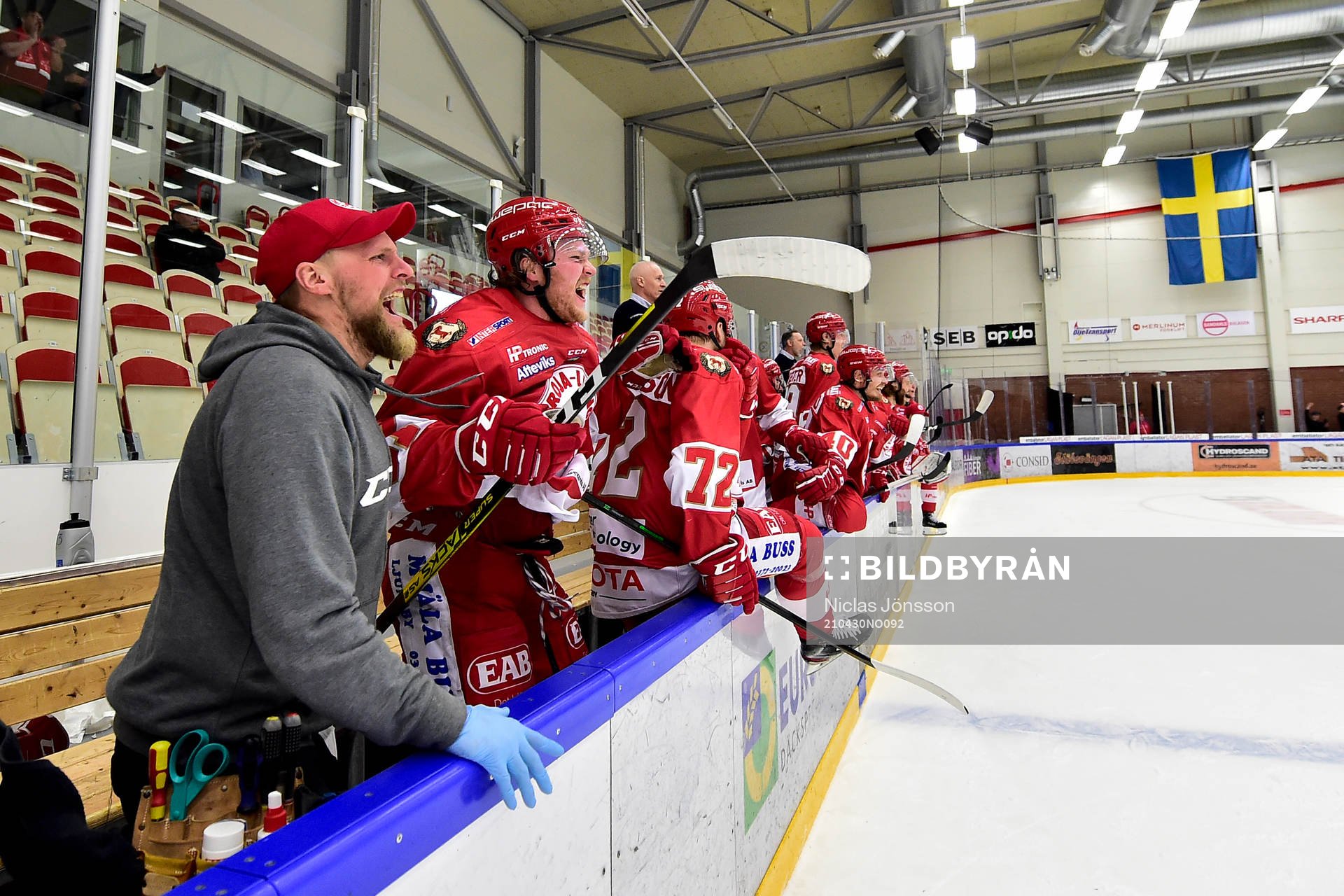 Troja/Ljungbys materialare Marcus Andersson och Emil