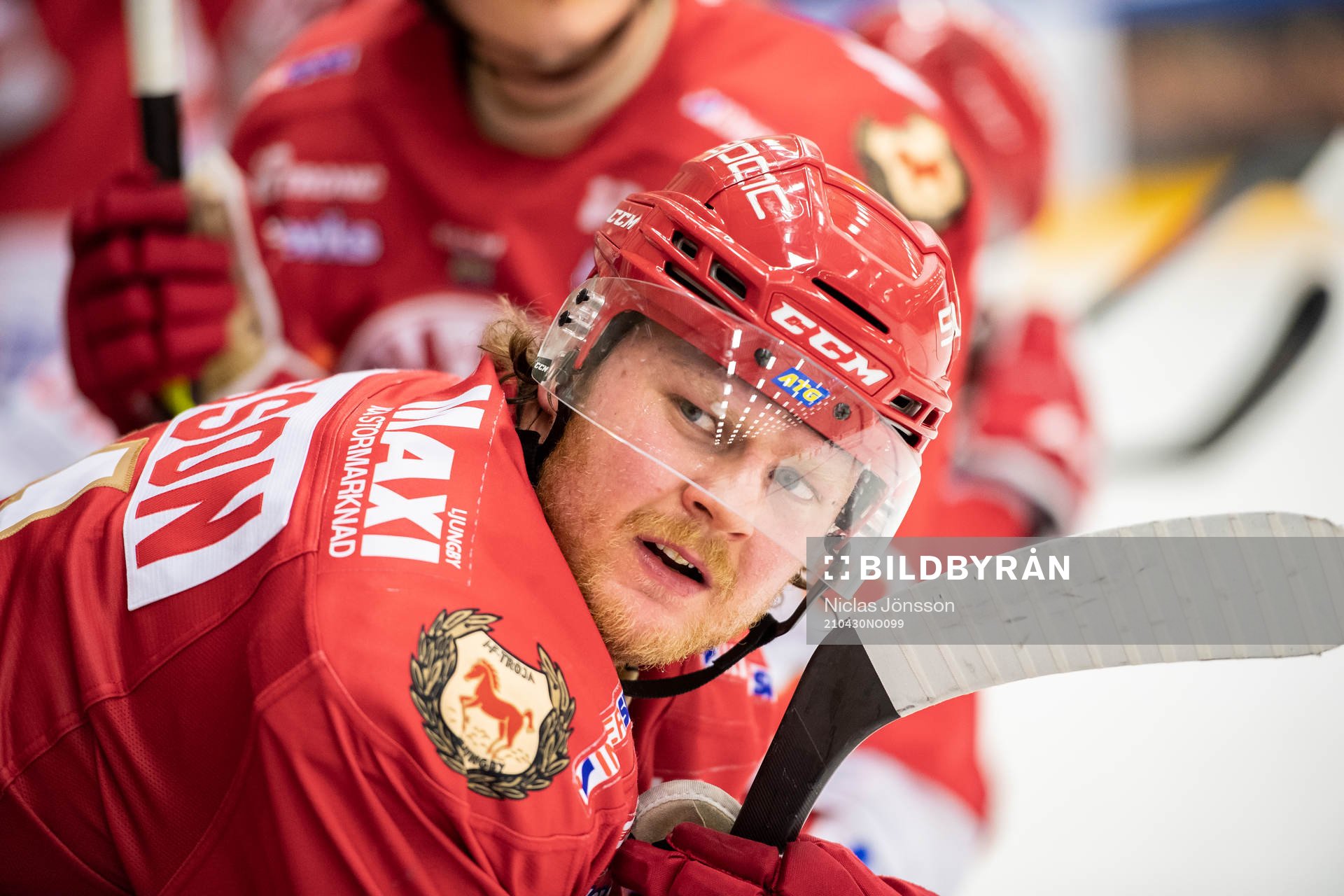 Troja/Ljungbys Emil Eriksson