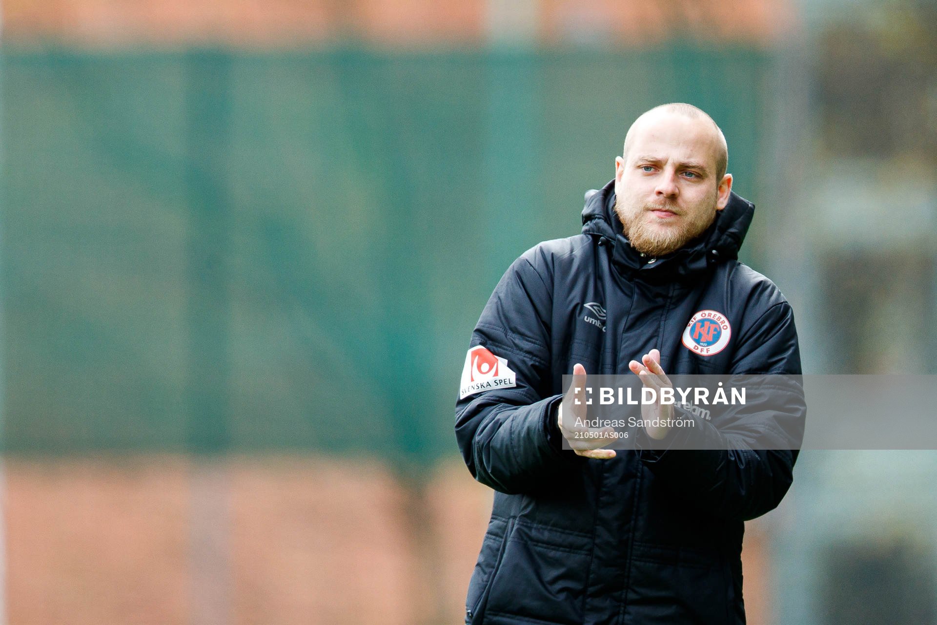 Örebros tränare Rikard Johansson