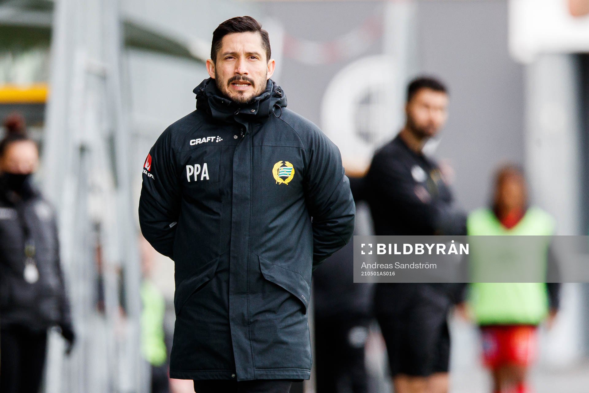 Hammarbys tränare Pablo Pinones-Arce