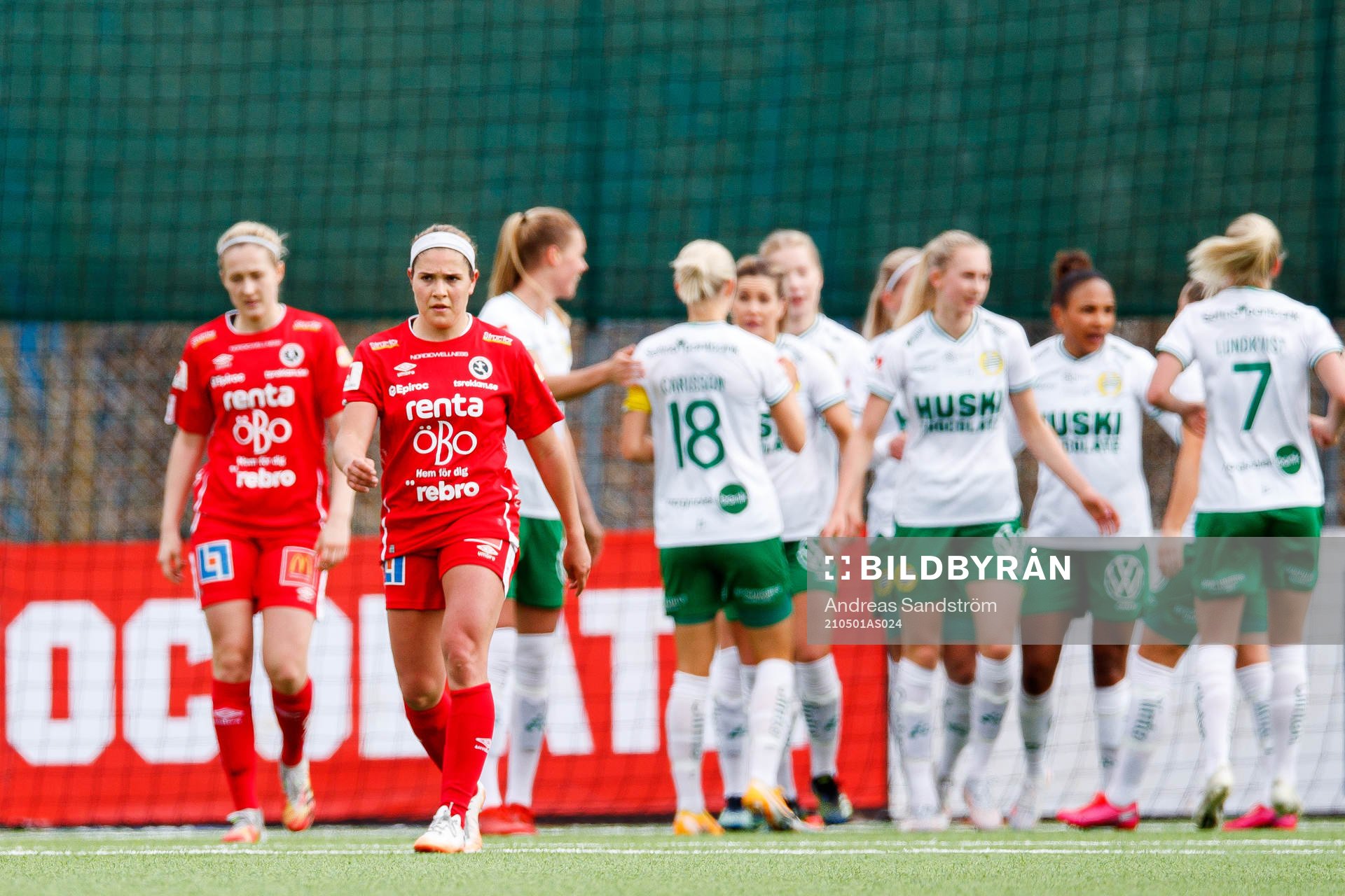 Örebros Carly Wickenheiser deppar