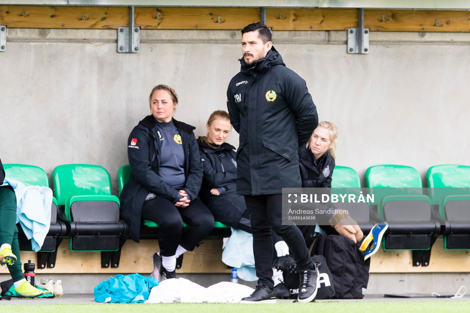 Hammarbys tränare Pablo Pinones-Arce