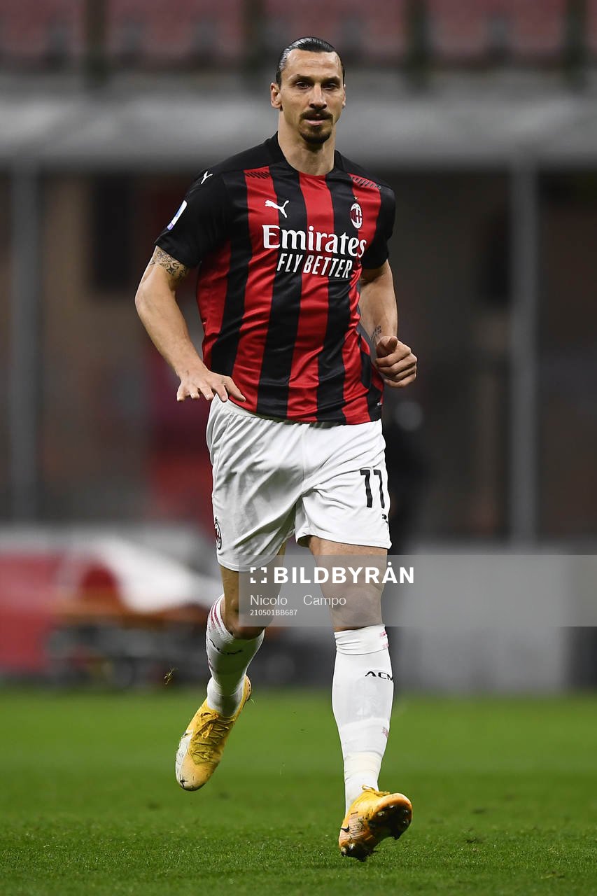 Zlatan Ibrahimovic of Milan