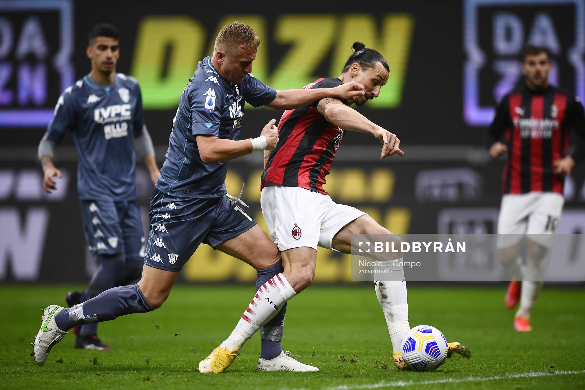 Zlatan Ibrahimovic of Milan