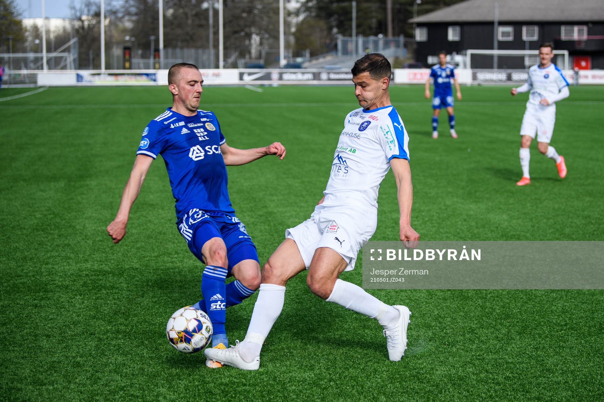 Sundsvalls Dennis Olsson och Akropolis Mauricio Albornoz