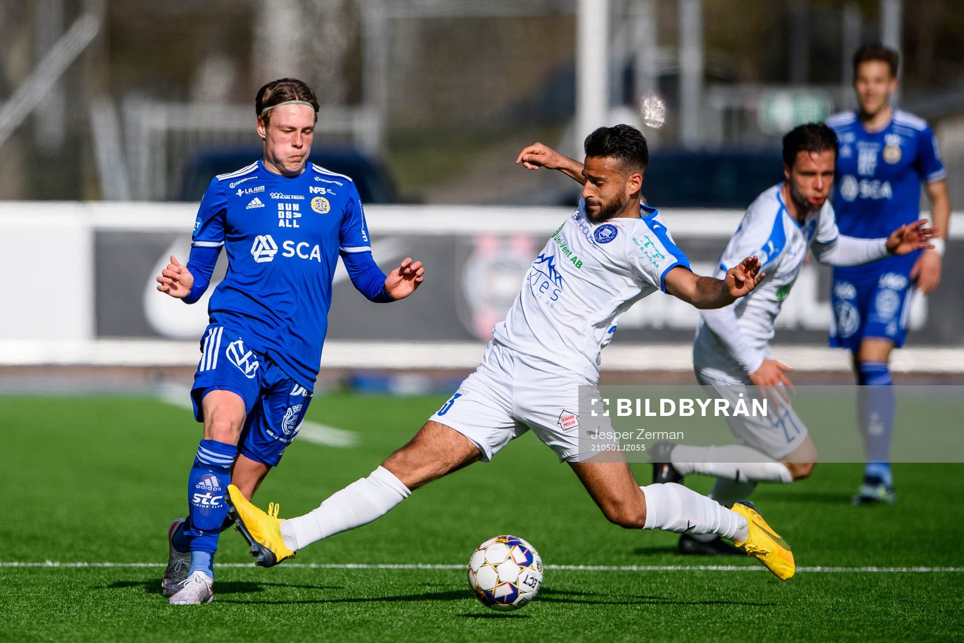 Sundsvalls Jesper Carström och Akropolis Christian Rubio