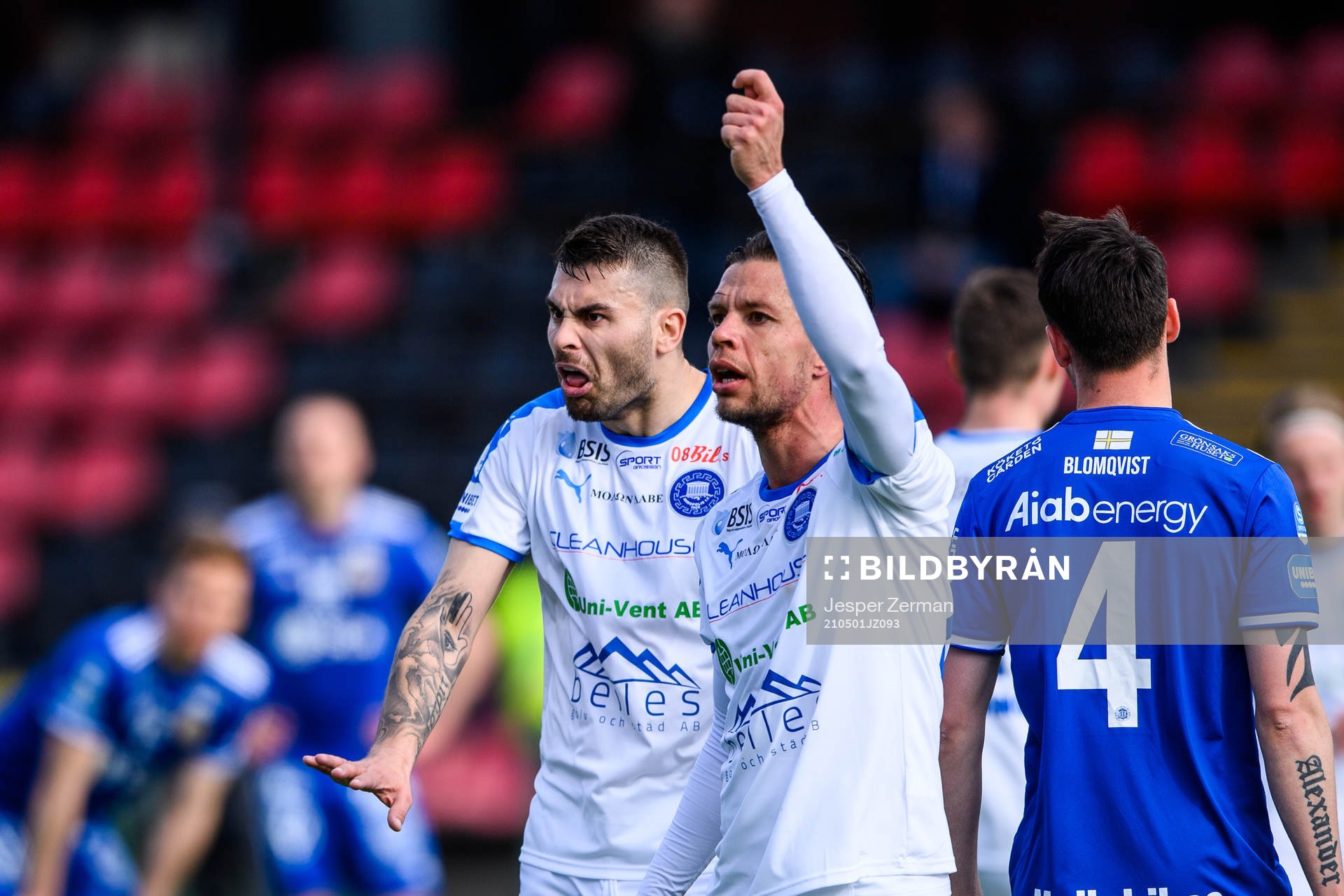 Akropolis Astrit Ajdarevic oh Erik Figueroa reagerar