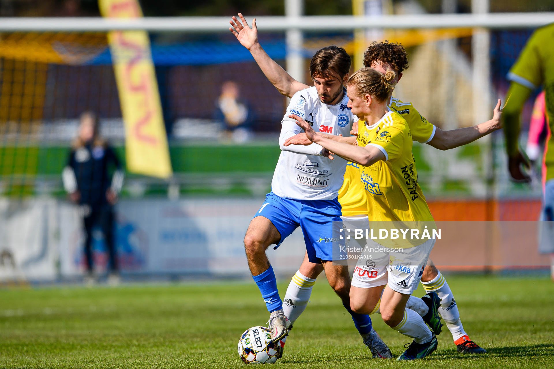 Värnamos Michael Kargbo och Falkenbergs Melker Nilsson
