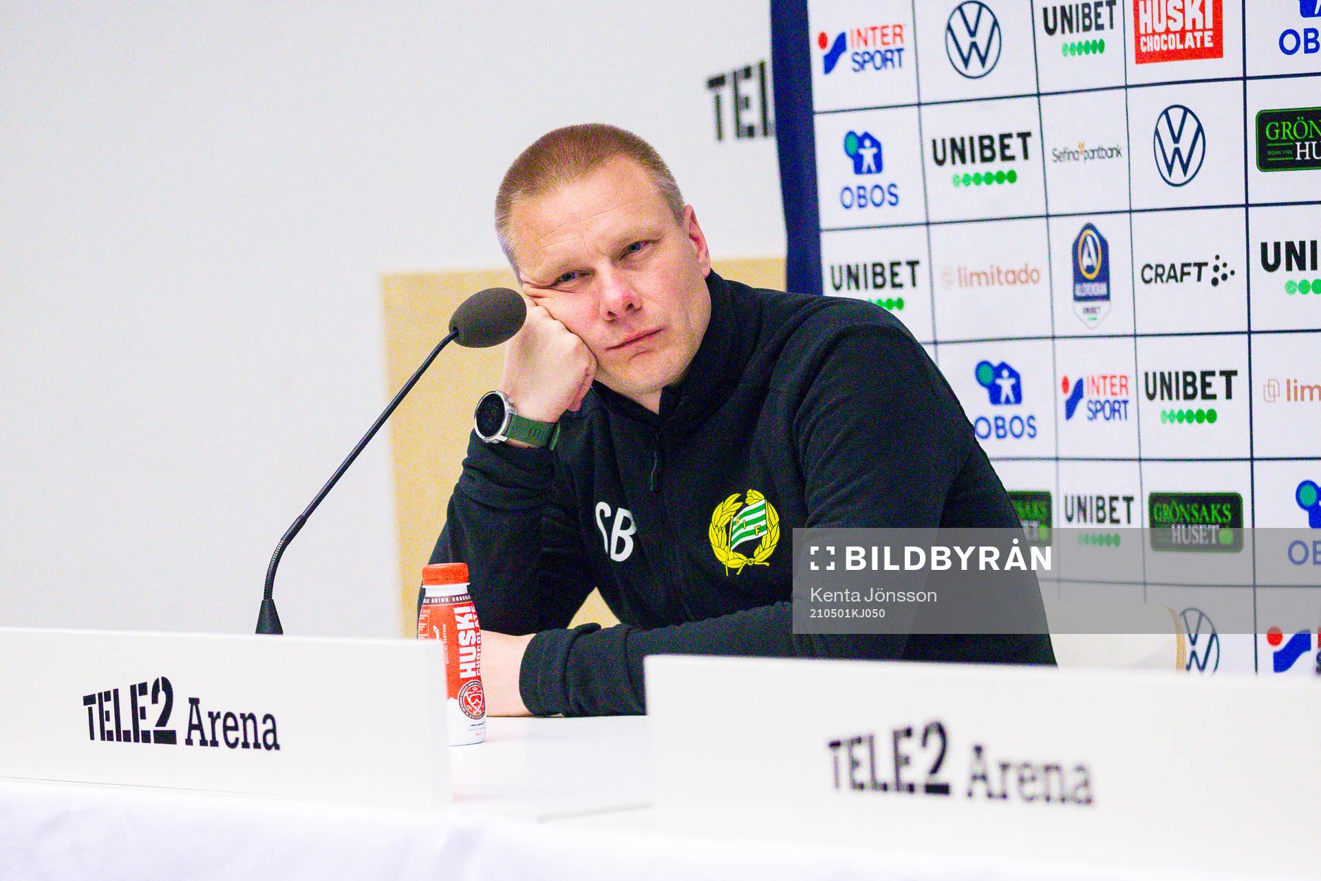 Hammarbys tränare Stefan Billborn