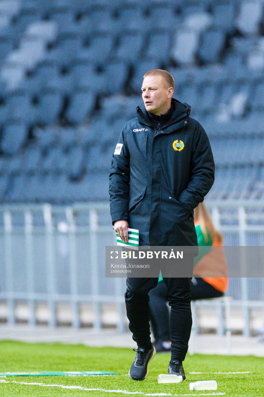 Hammarbys tränare Stefan Billborn