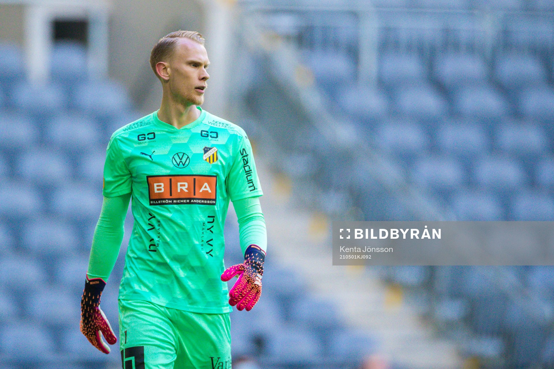 Häckens målvakt Pontus Dahlberg