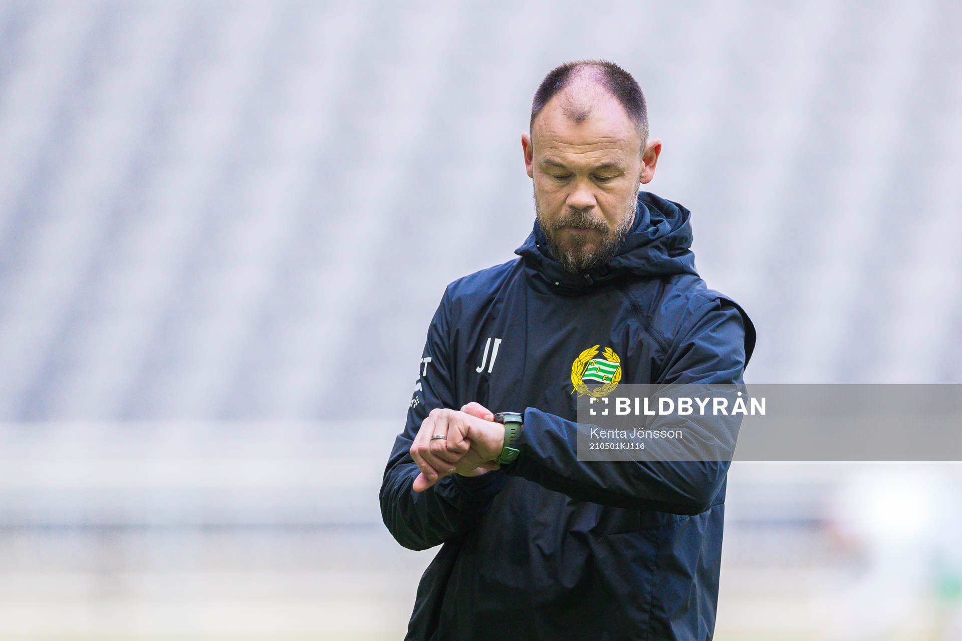 Hammarbys assisterande tränare Joachim Björklund