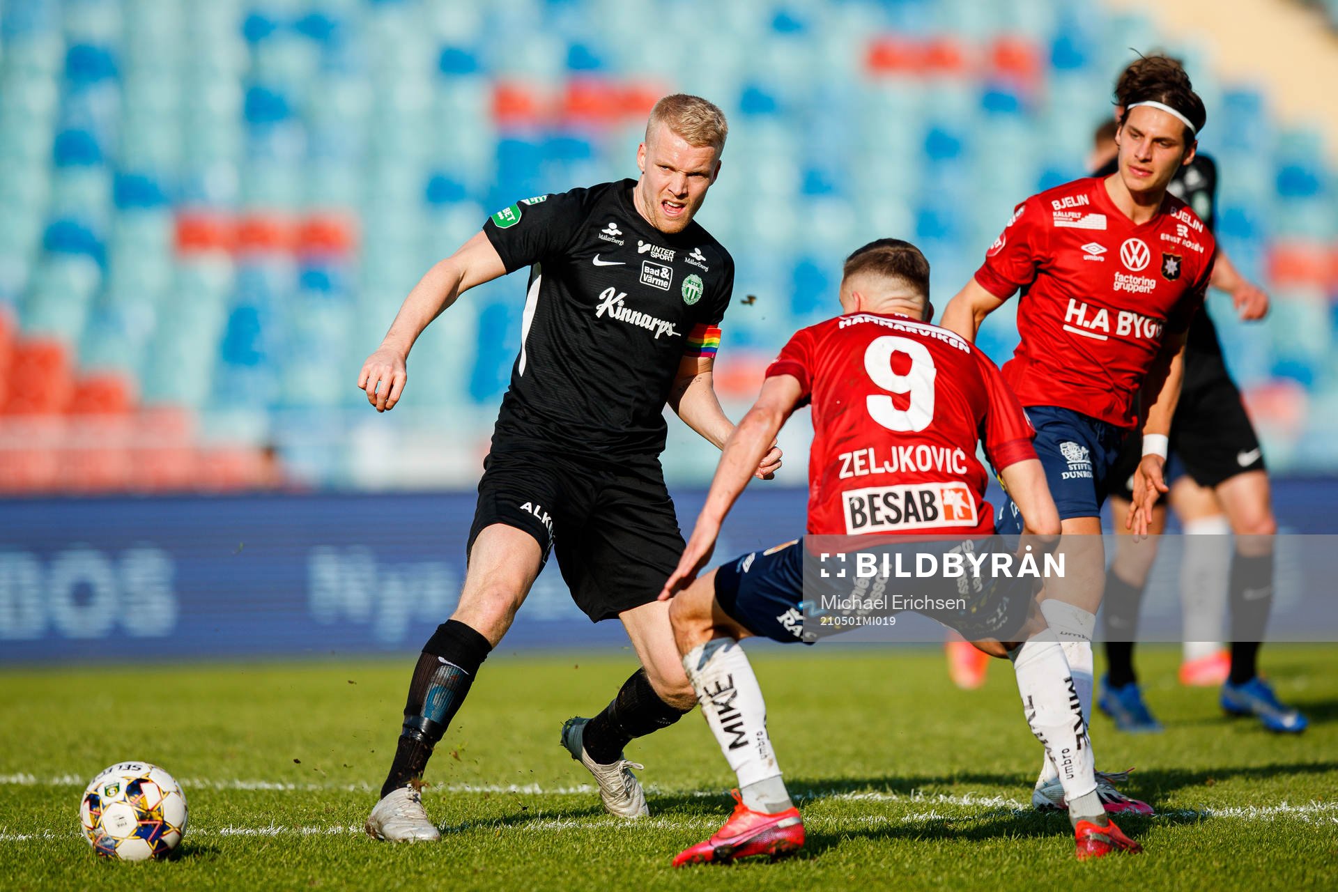 Västerås Simon Johansson och Örgrytes Ajdin Zeljkovic