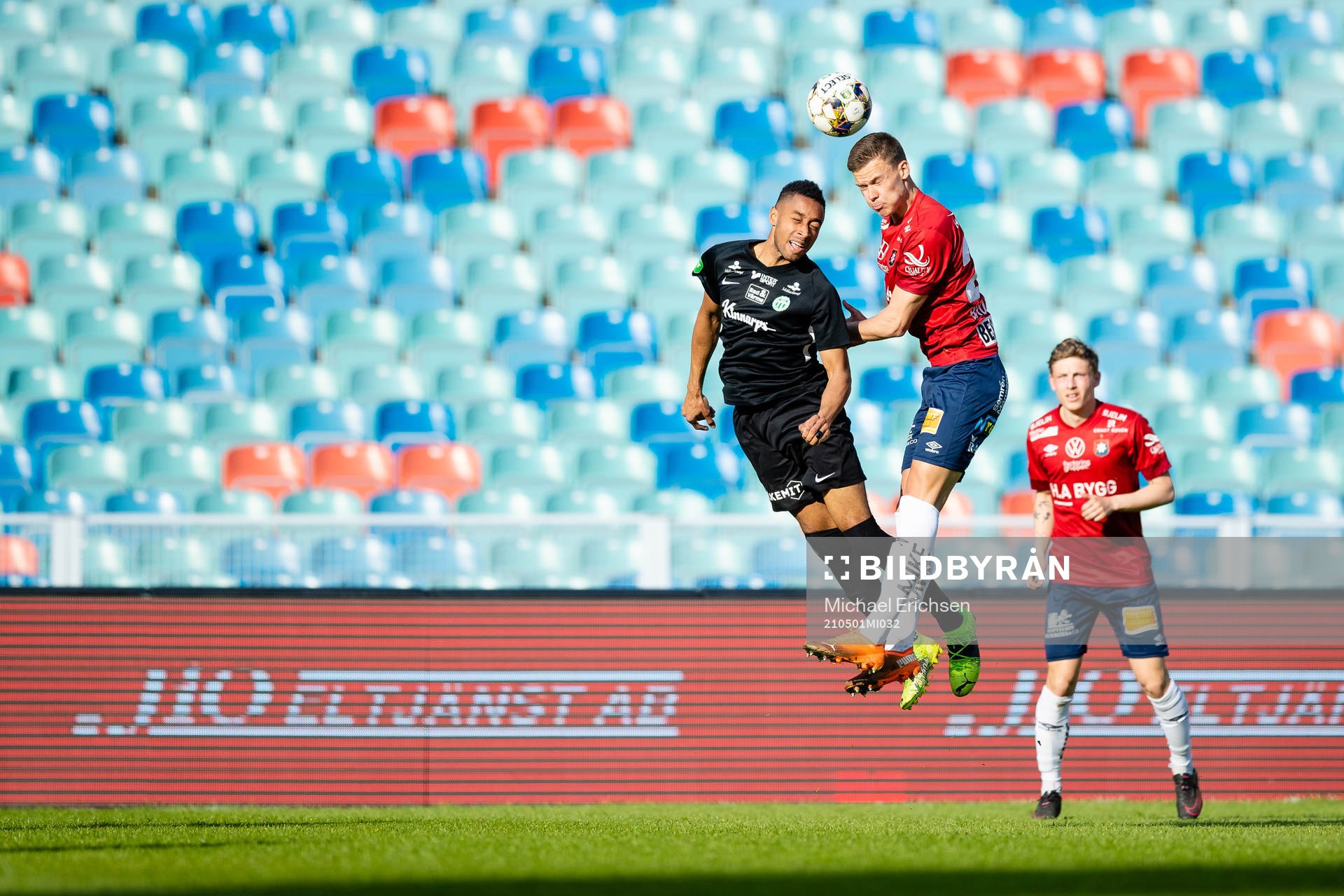 Västerås Brian Span och Örgrytes Arvid Brorsson