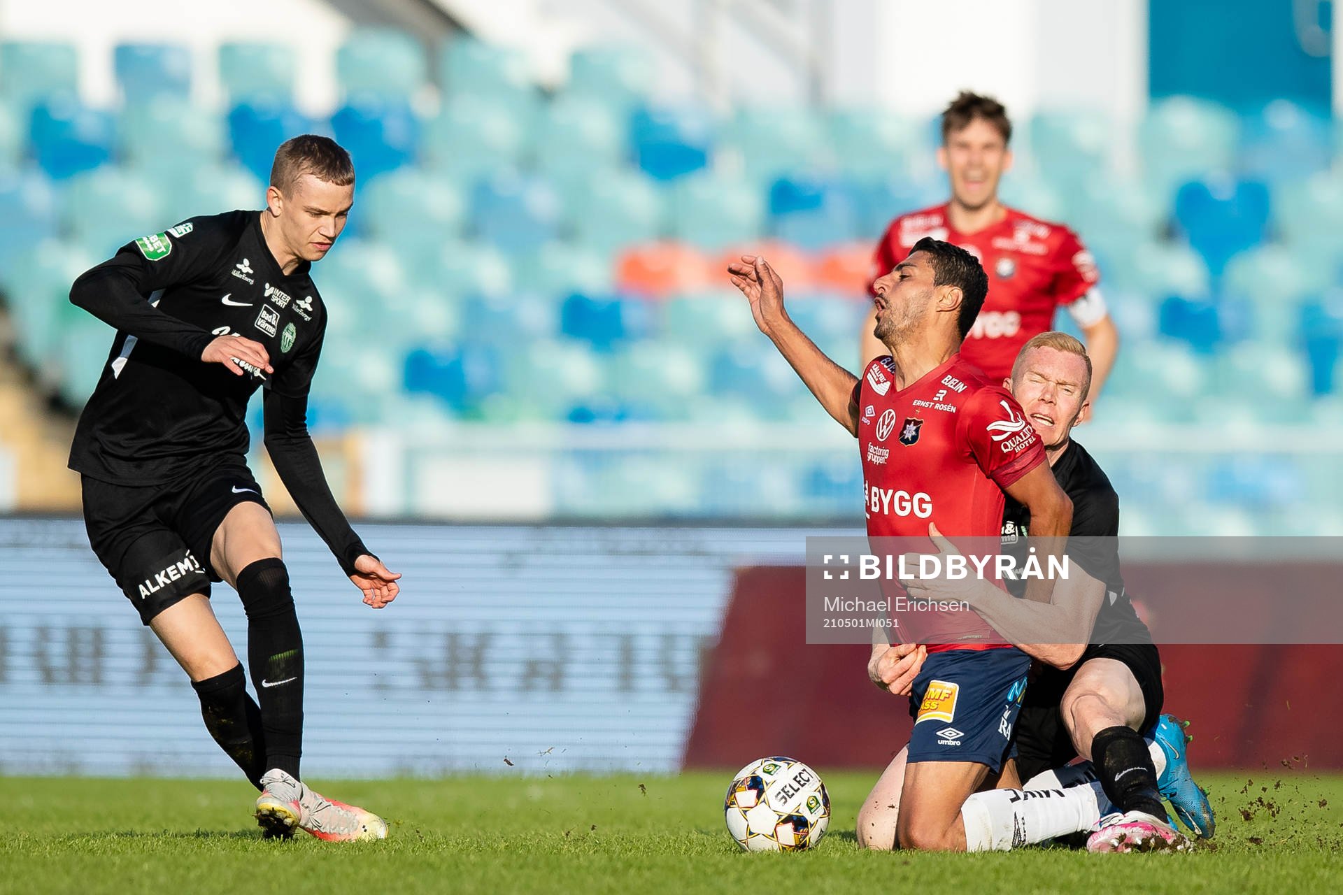 Örgrytes Ailton Jose Almeida brottas ned av Västerås