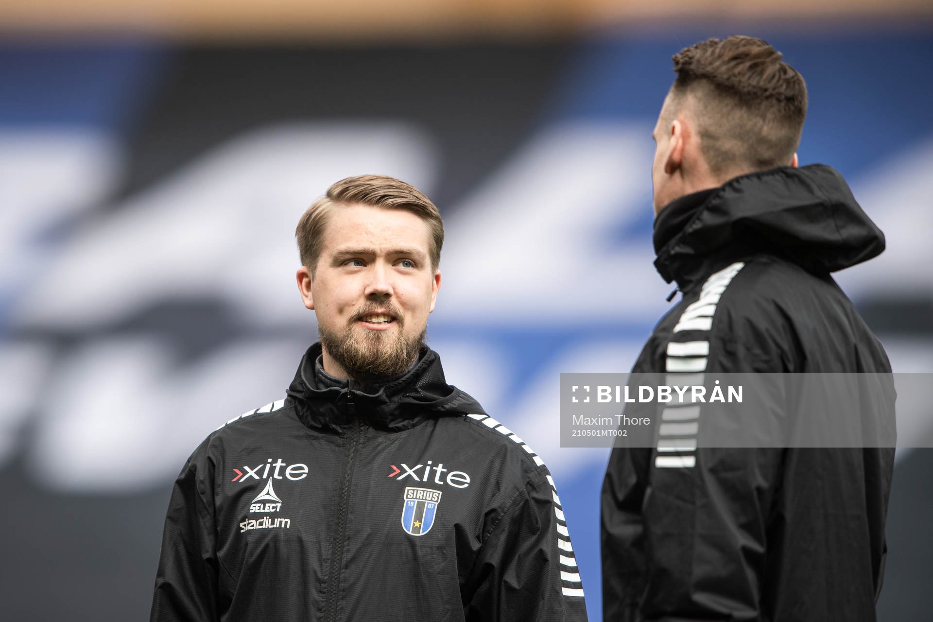 Sirius assisterande tränare Theodor Olsson och Sirius