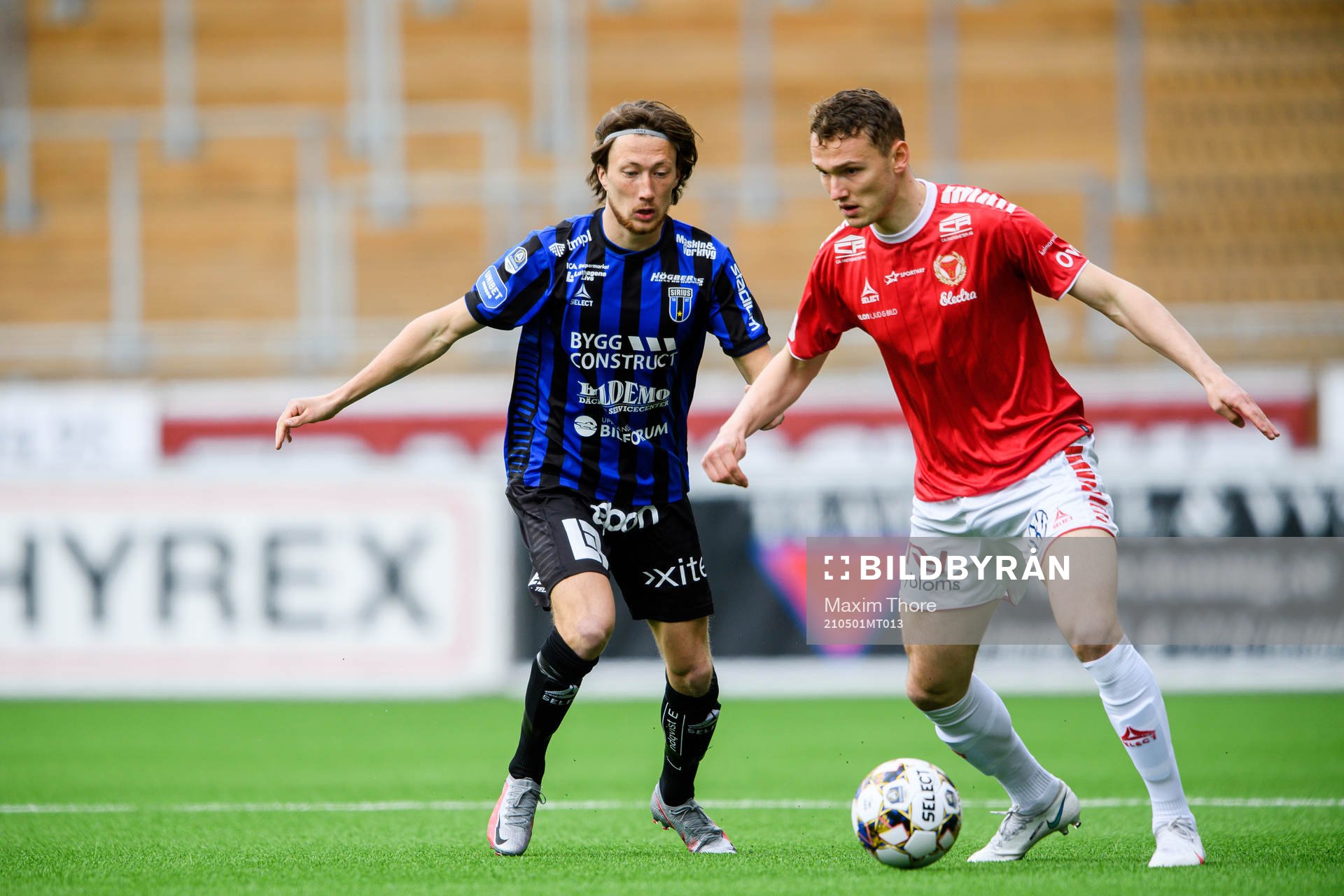 Sirius Axel Björnström och Kalmars Piotr Johansson