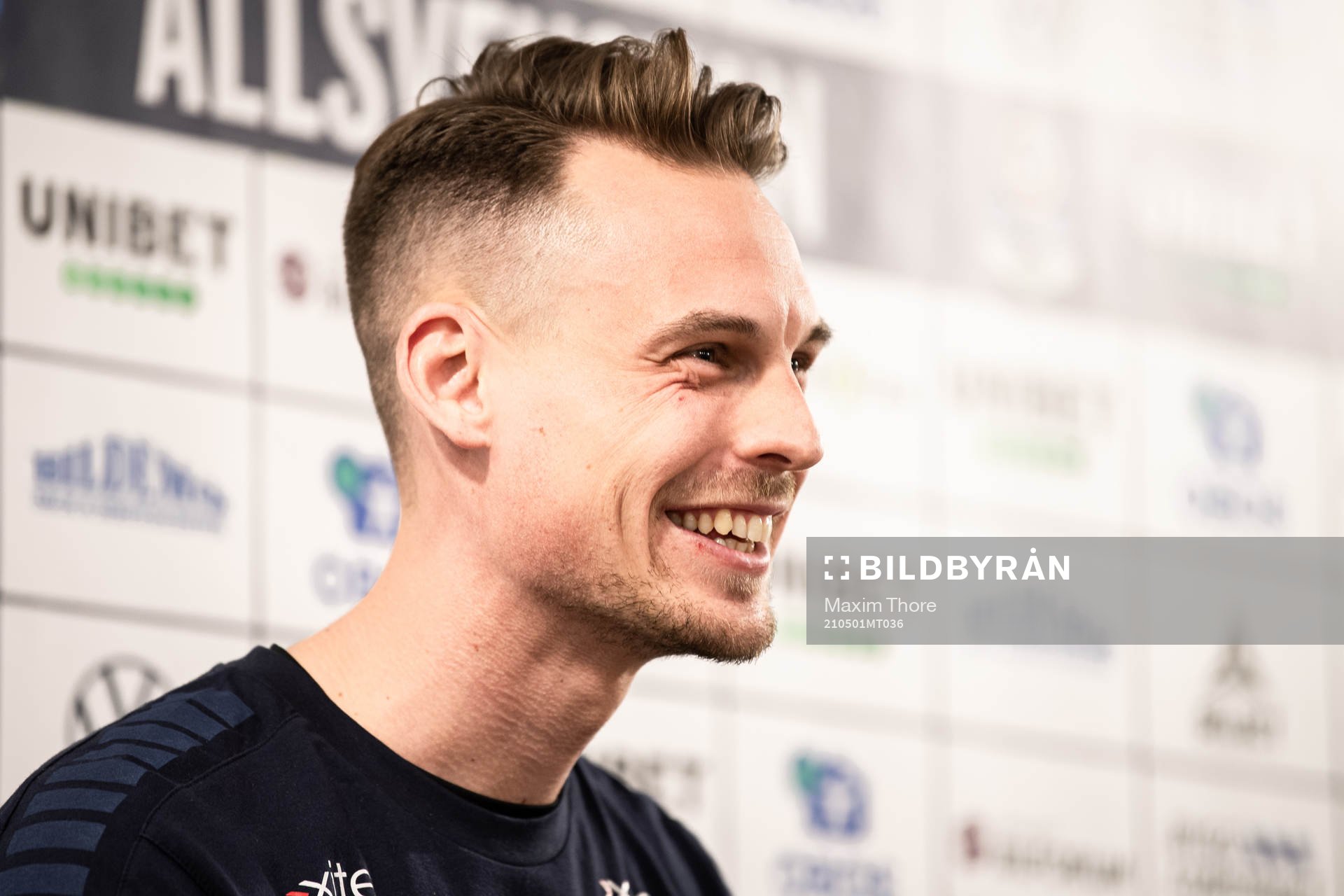 Sirius tränare Daniel Bäckström