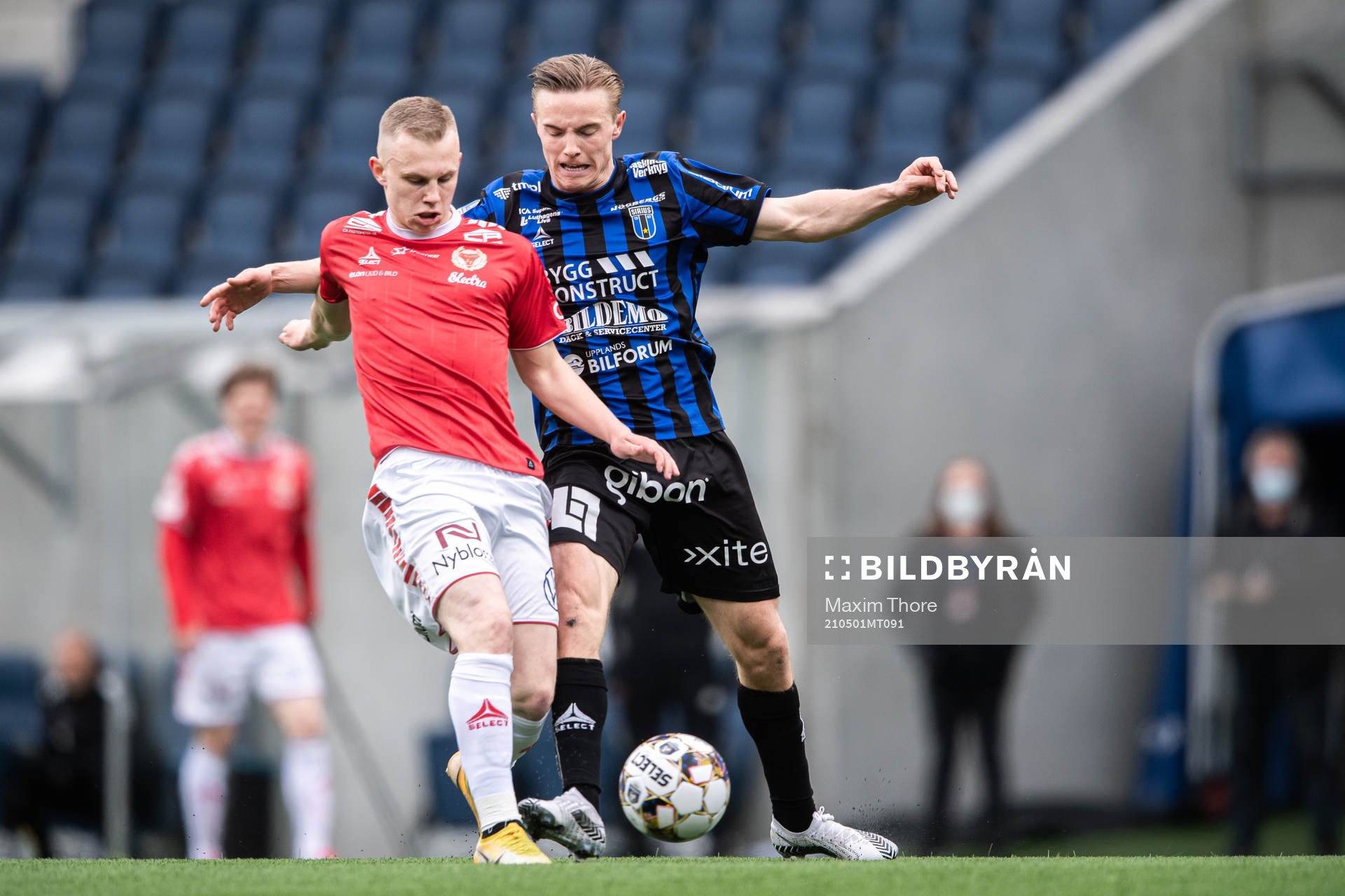 Kalmars Isak Jansson och Sirius Jacob Ortmark