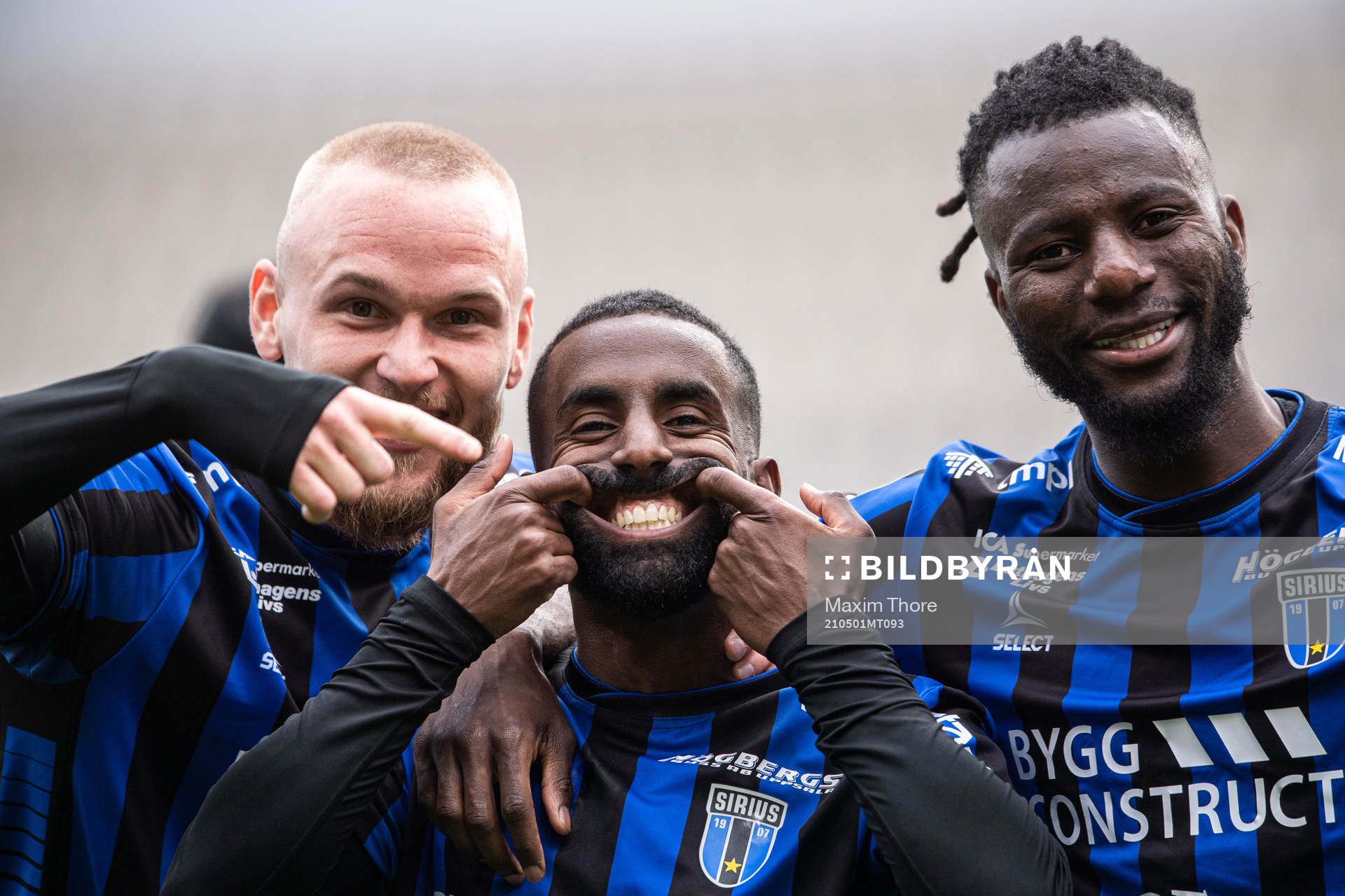 Sirius Adam Ståhl, Mohammed Khalid Saeid och Joseph Colley