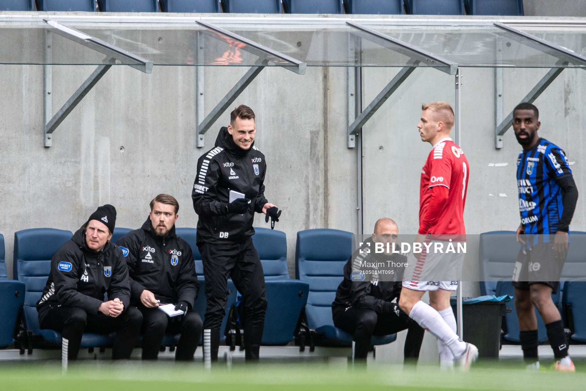 Sirius tränare Daniel Bäckström