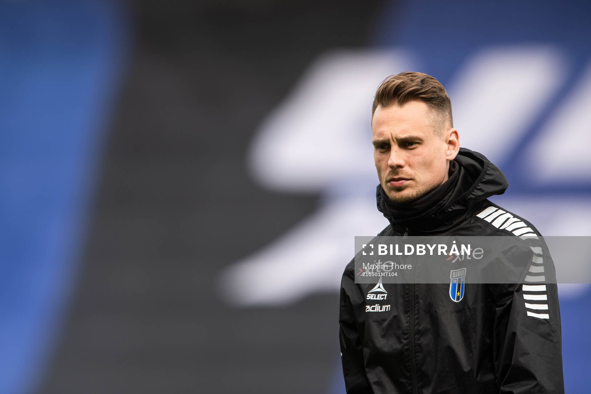 Sirius tränare Daniel Bäckström