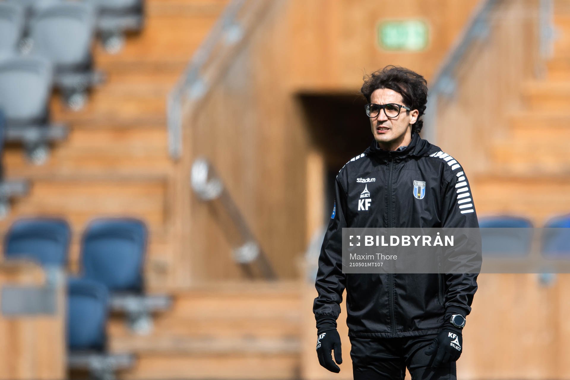 Sirius målvaktstränare Karim Fegrouch