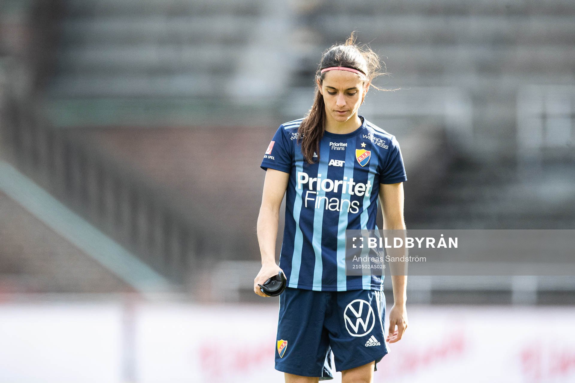 Djurgårdens Daniela Zamora deppar