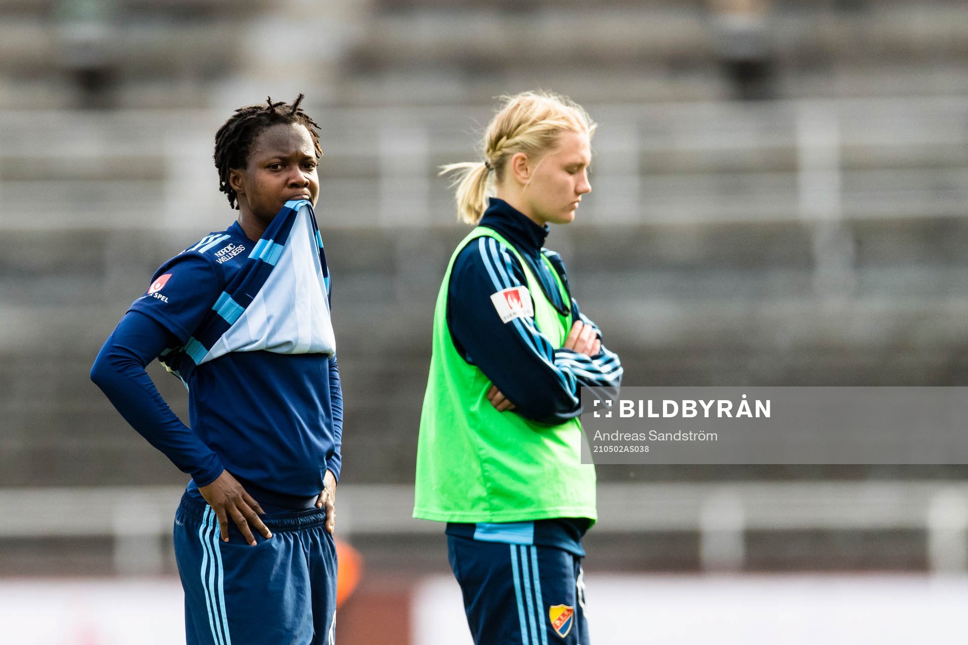 Djurgårdens Portia Boakye deppar