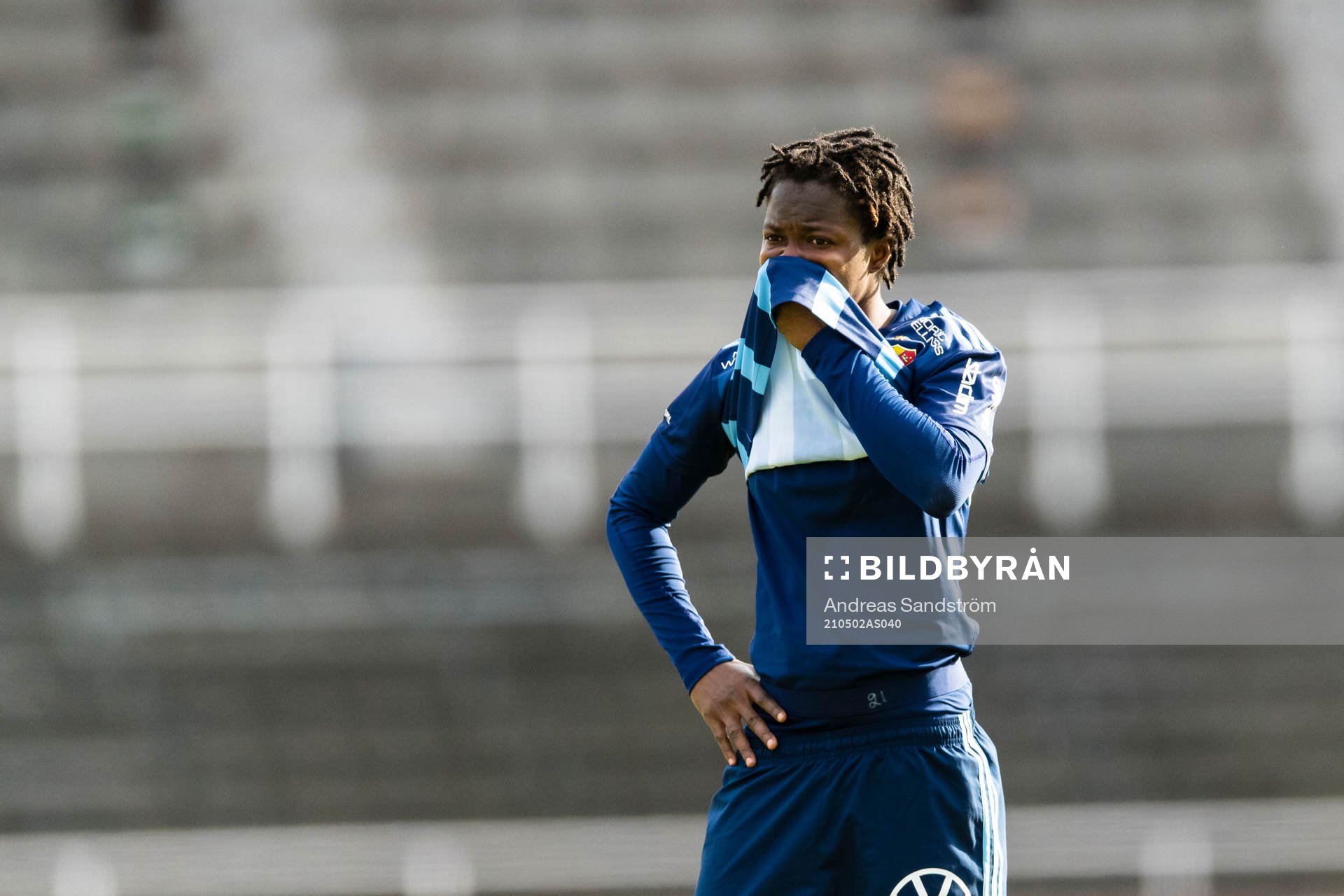Djurgårdens Portia Boakye deppar
