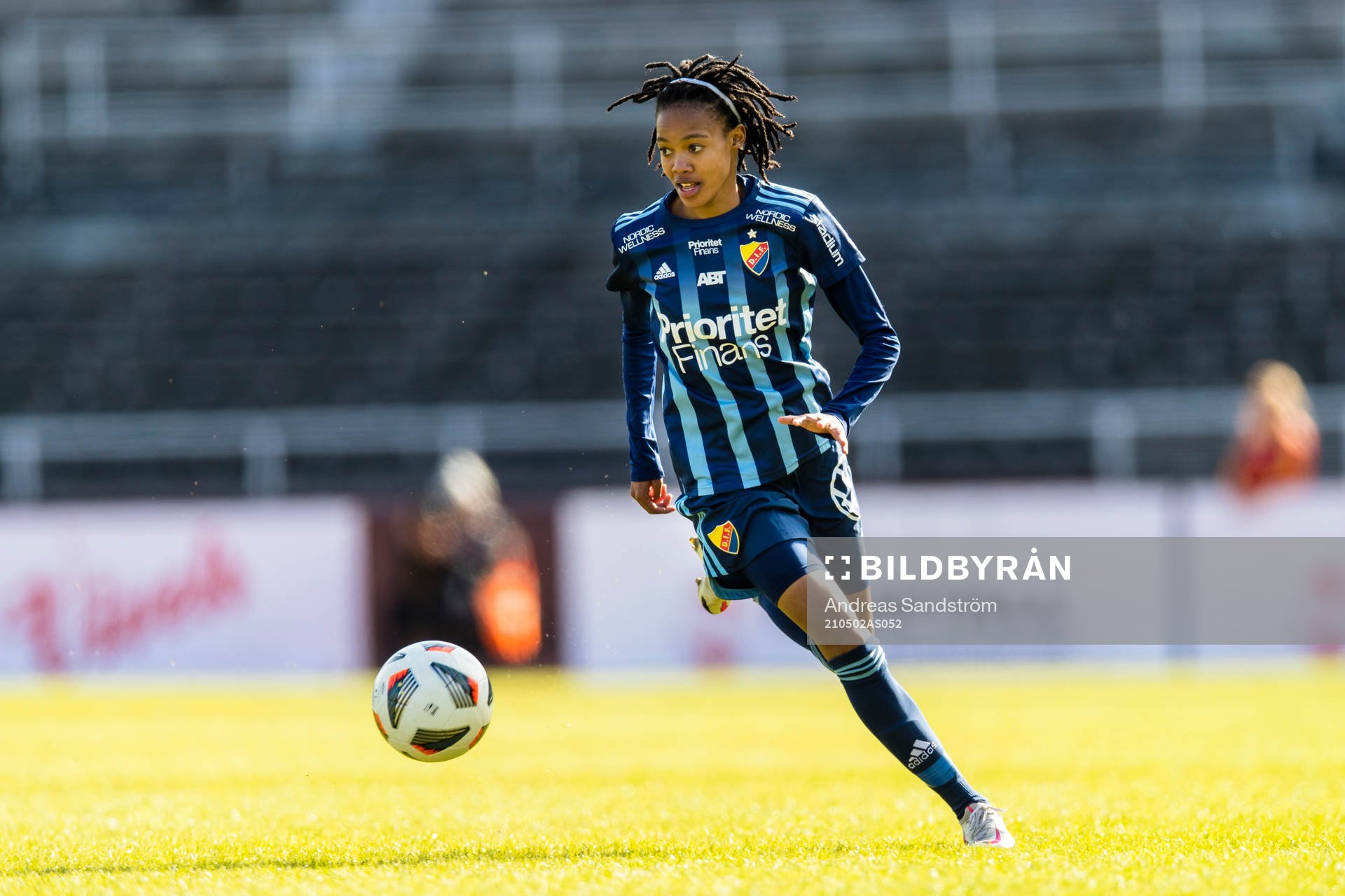 Djurgårdens Linda Maserame Motlhalo