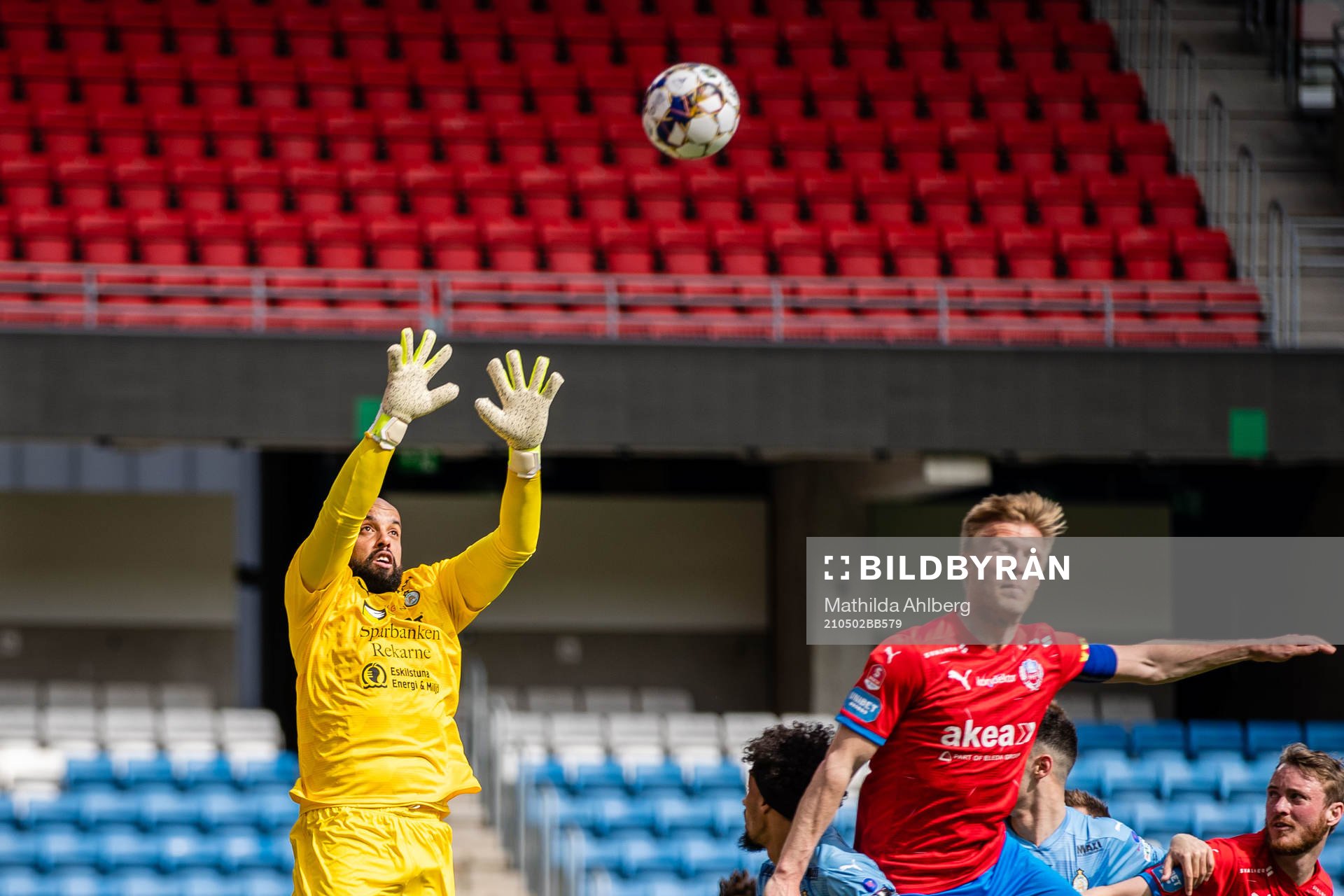 AFC Eskilstunas målvakt Joshua Wicks