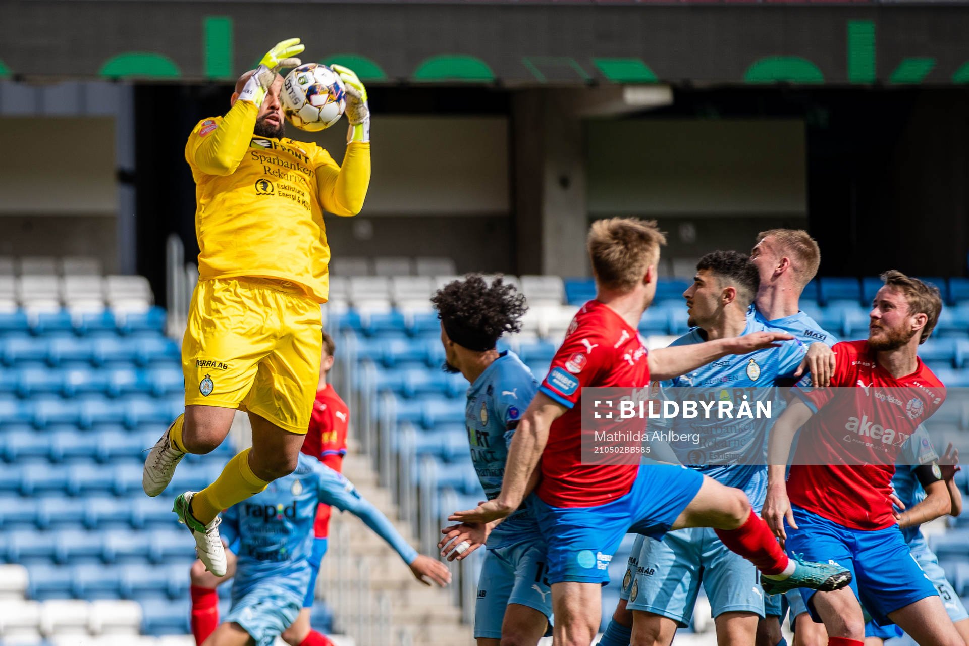 AFC Eskilstunas målvakt Joshua Wicks
