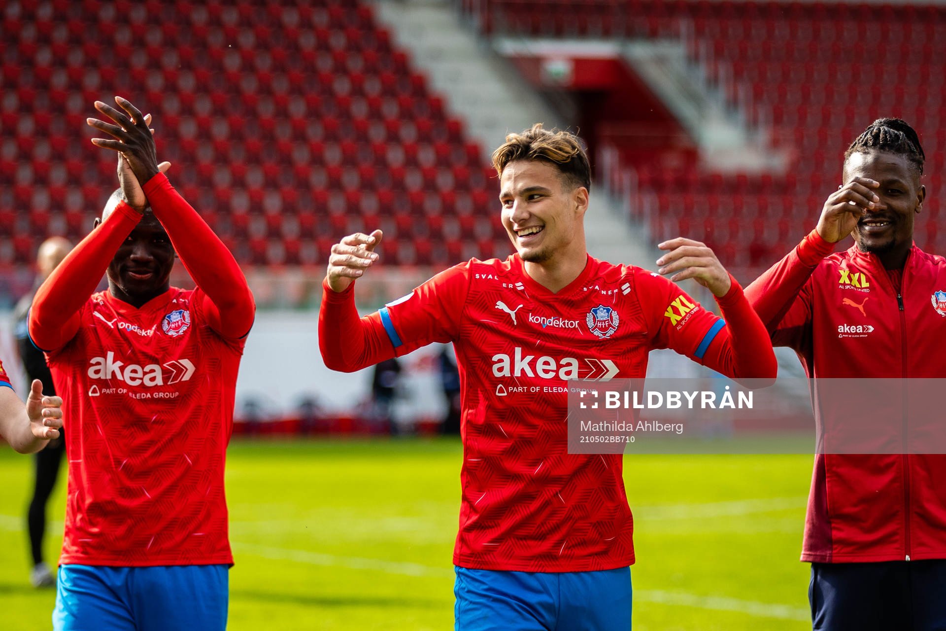 Helsingborgs Assad Al Hamlawi jublar