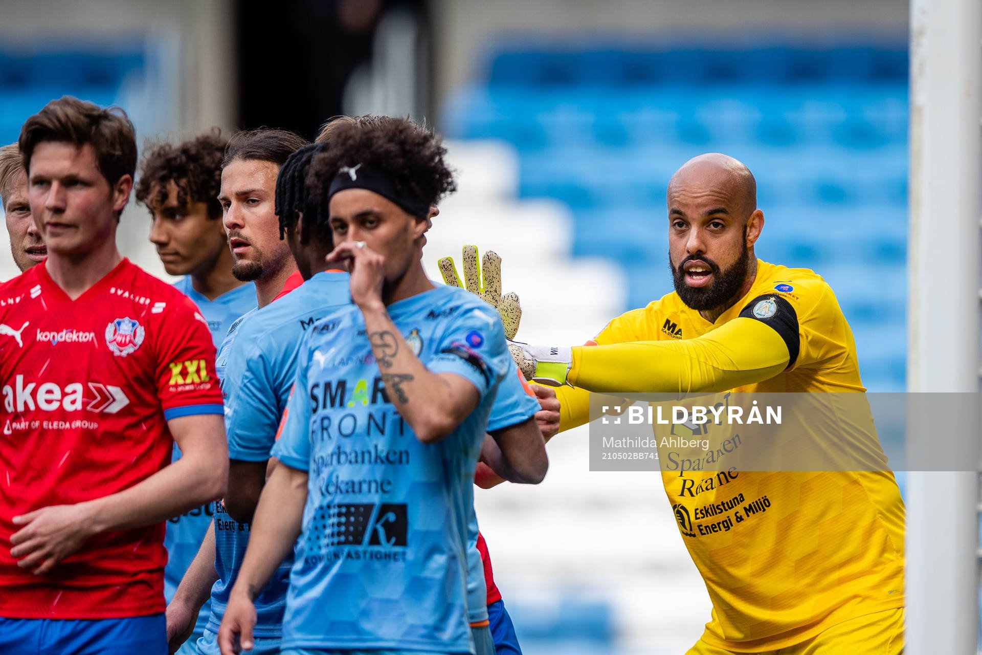 AFC Eskilstunas målvakt Joshua Wicks