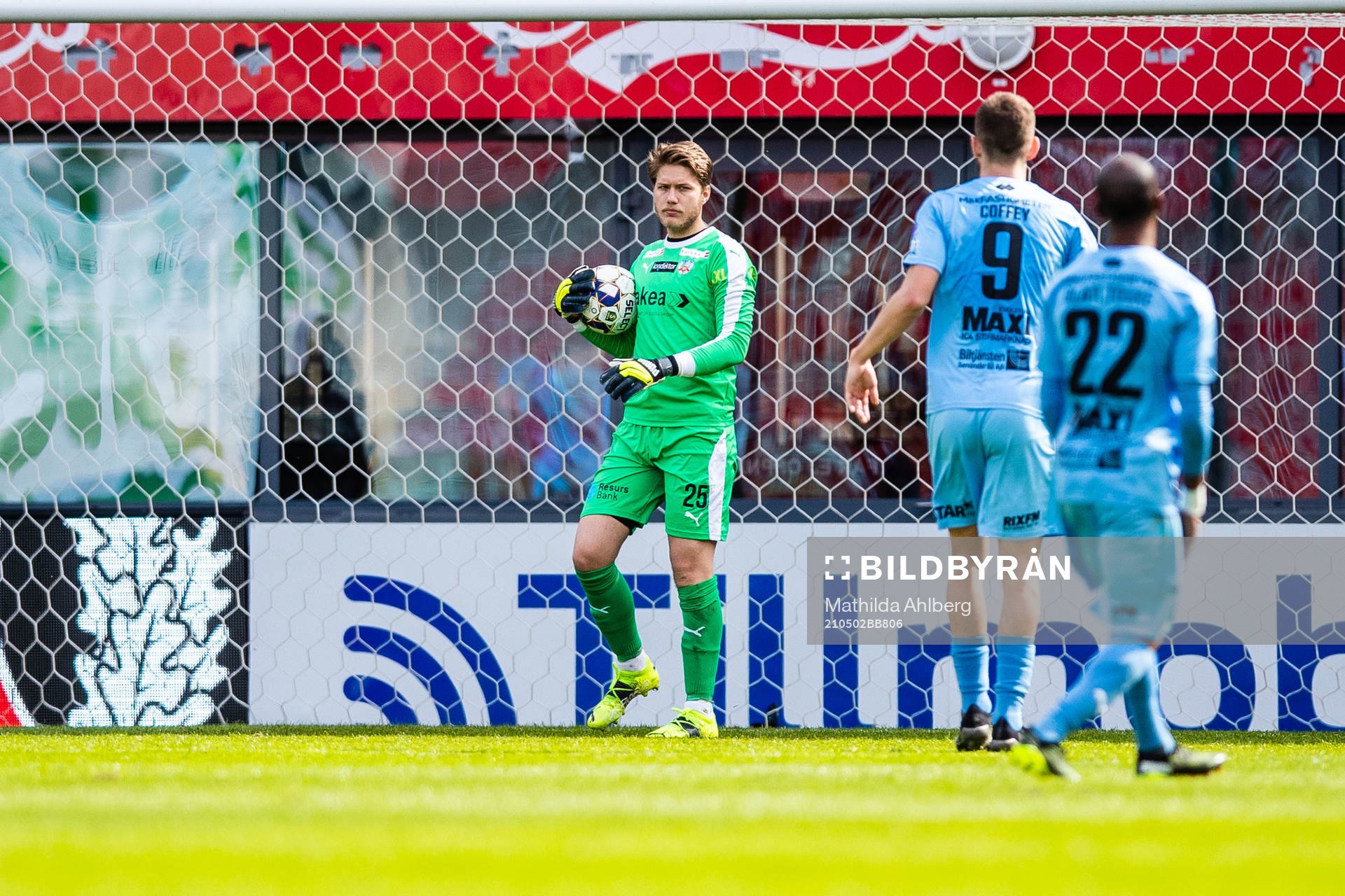 Helsingborgs målvakt Kalle Joelsson
