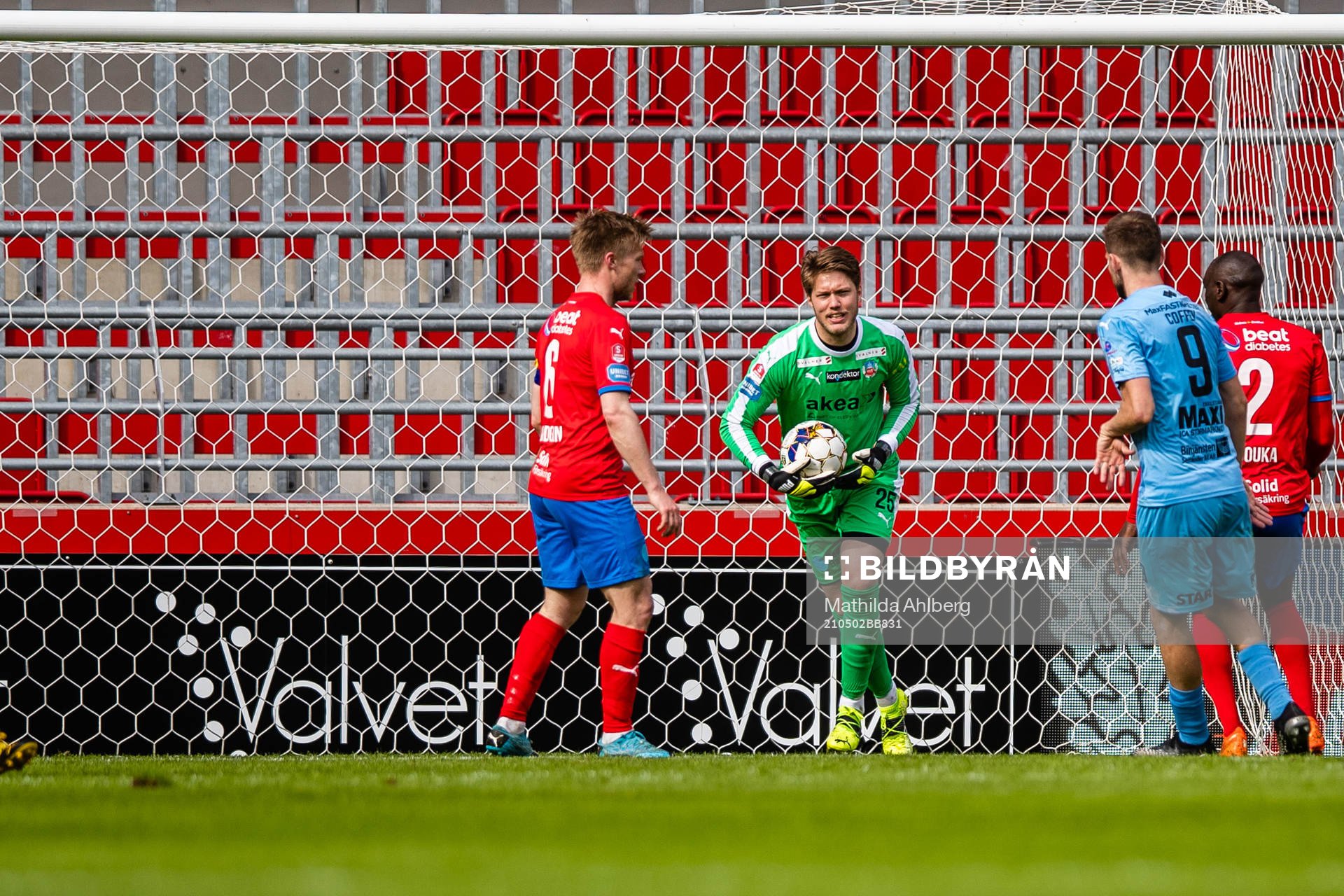 Helsingborgs målvakt Kalle Joelsson