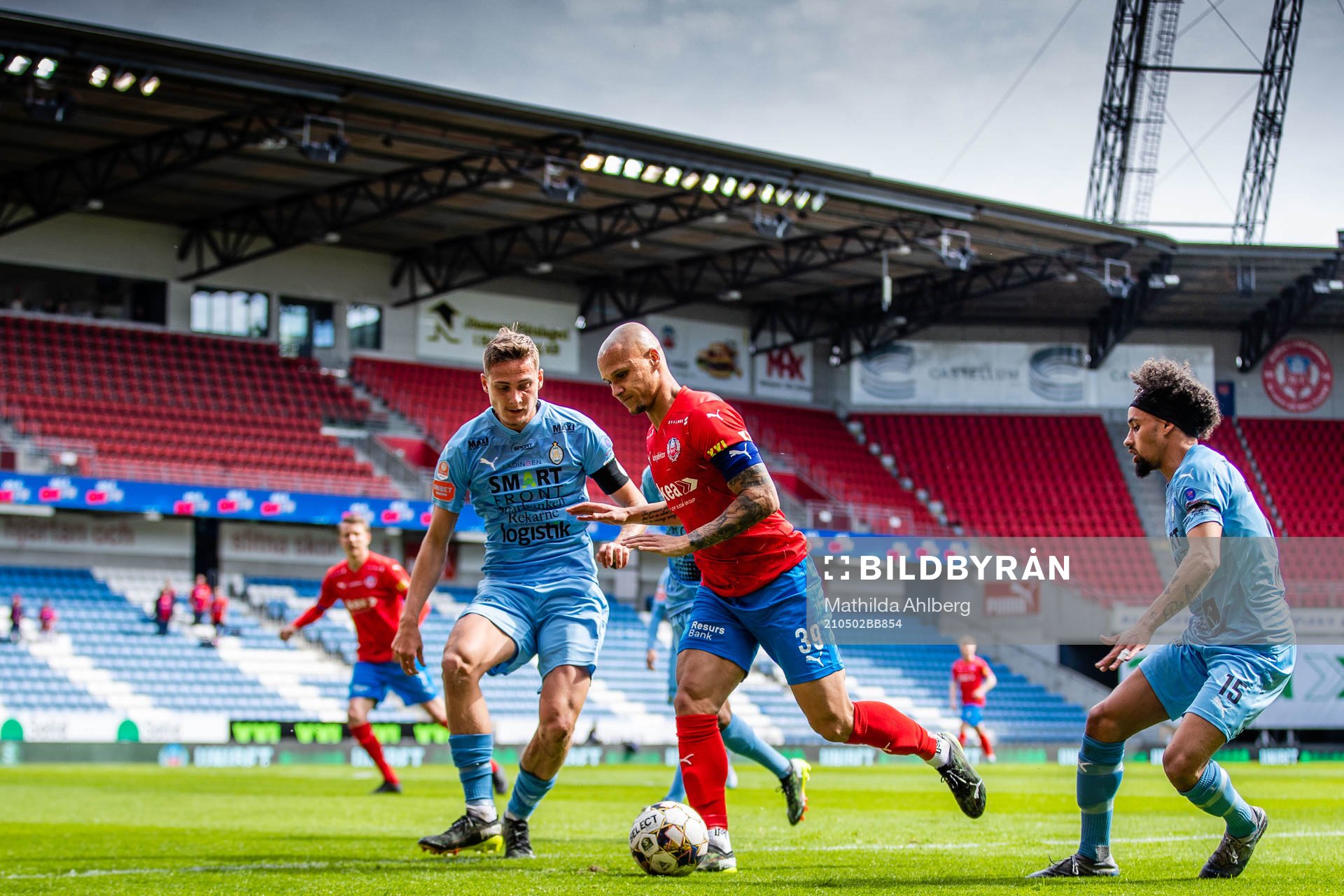 AFC Eskilstunas Pontus Rödin och Viktor Fors