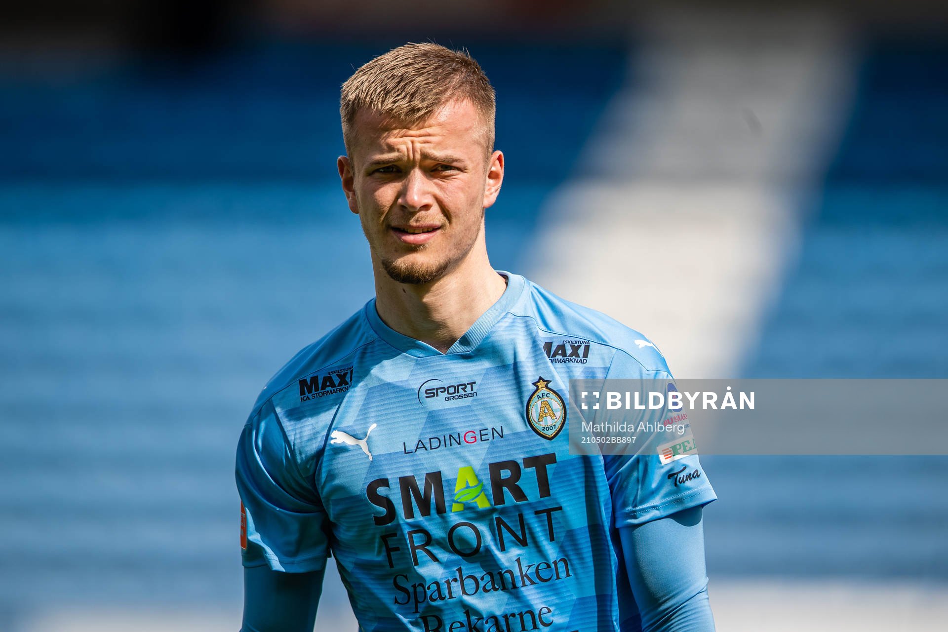 AFC Eskilstunas  Alexander Ahl Holmström