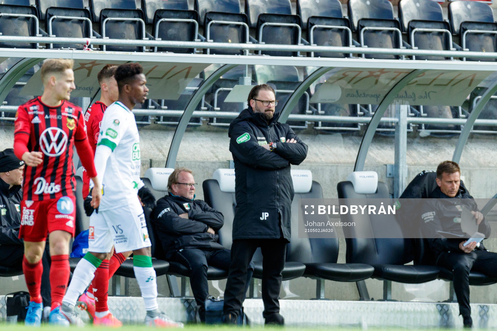 Varbergs tränare Joakim Persson
